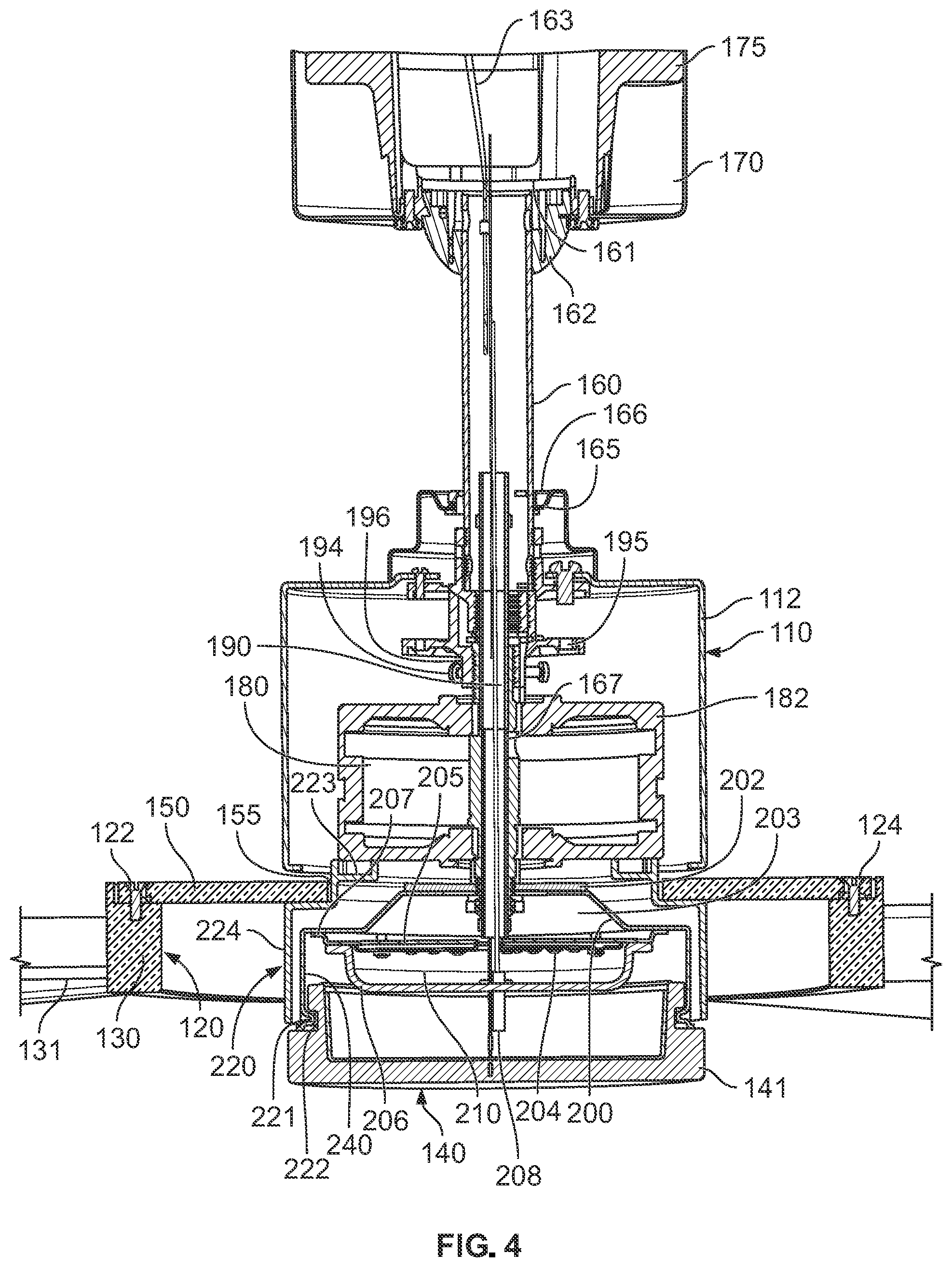 Patent US12104607 Figure 4 – Fan with a translucent blade support