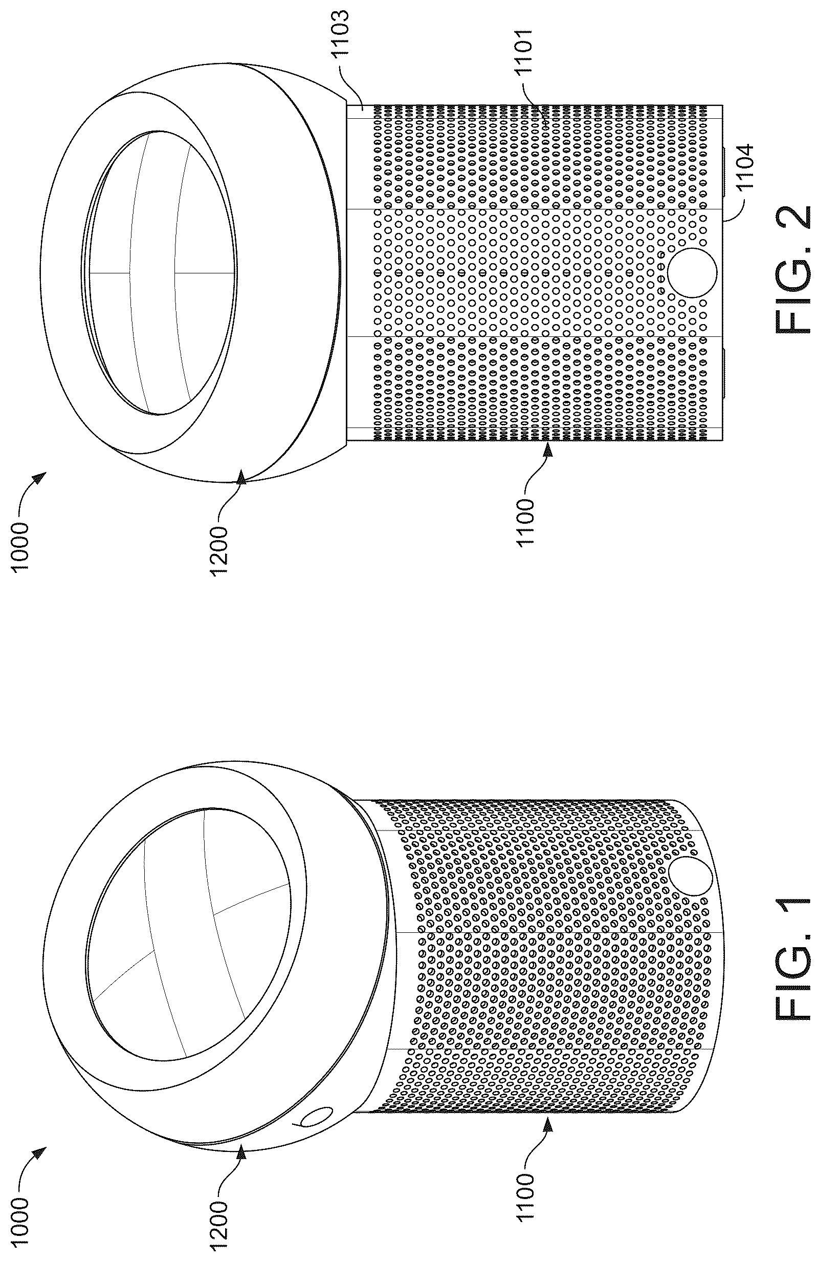 Patent US12104608 — Fan assembly — Figure 1