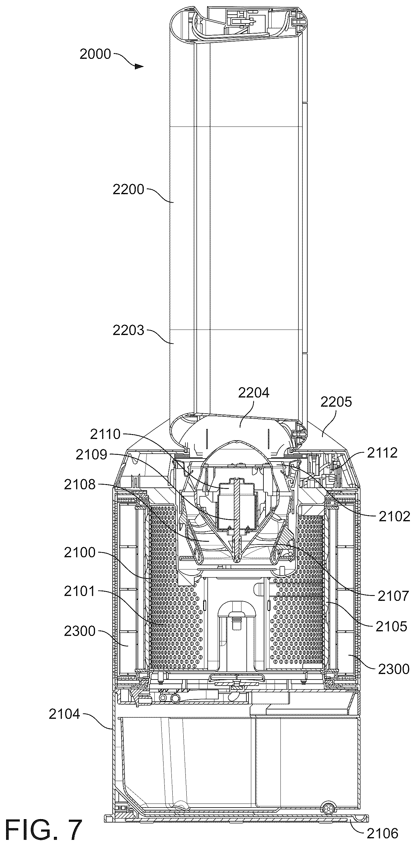 Patent US12104608 Figure 5 – Fan assembly