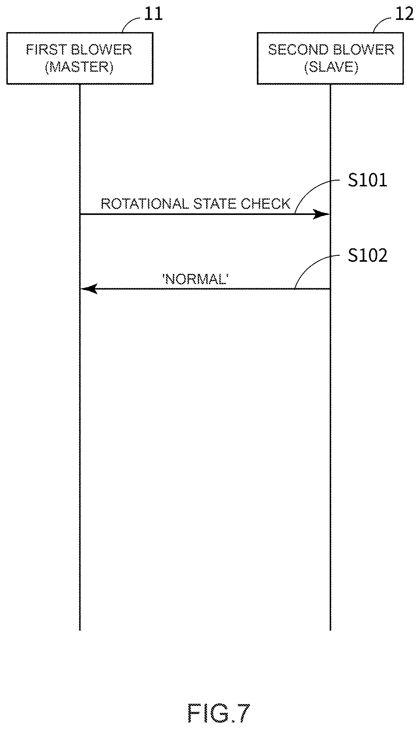 Patent US12104609 Figure 7 – Blower device