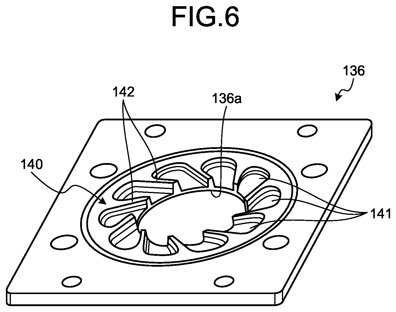 Patent US12104615 Figure 6 – Turbo type pump and fluid supply unit