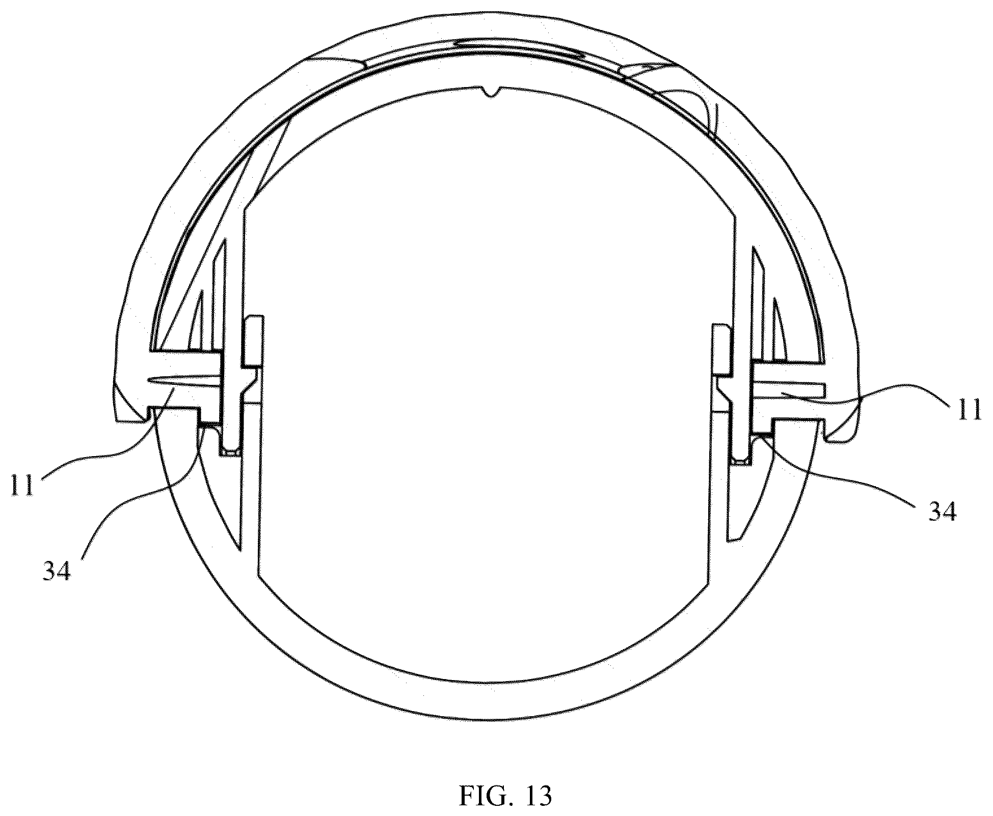 Patent US12104616 Figure 13 – Handheld fan