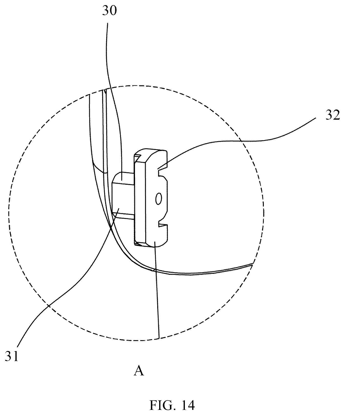 Patent US12104616 Figure 14 – Handheld fan