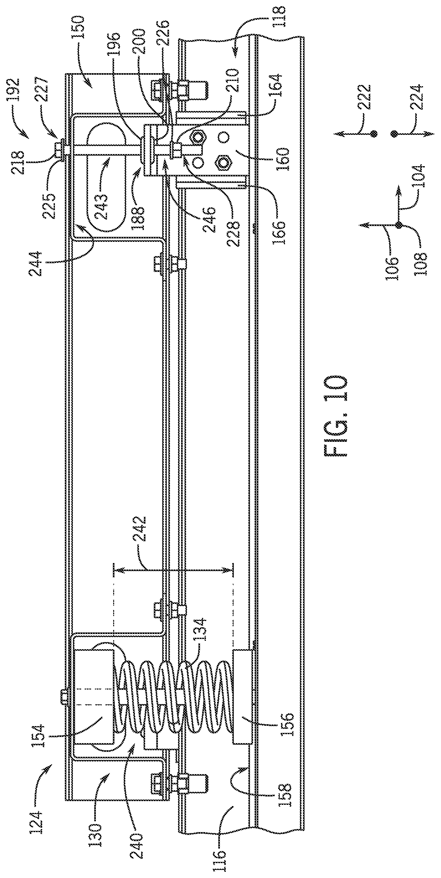 Patent US12104617 Figure 9 – Bracket assembly for an HVAC system