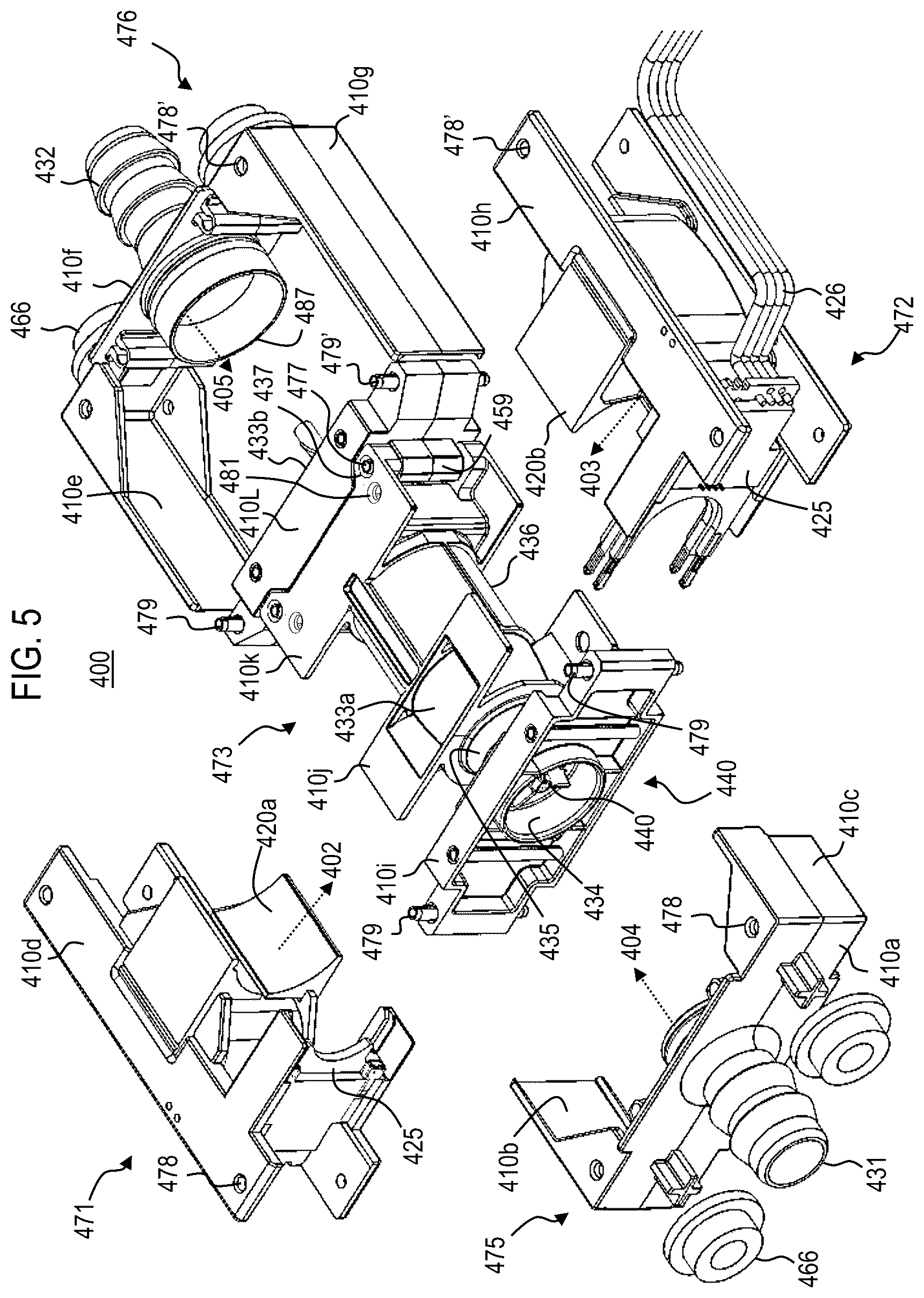 Patent US12104618 Figure 4 – Axial pump with adjustable impeller