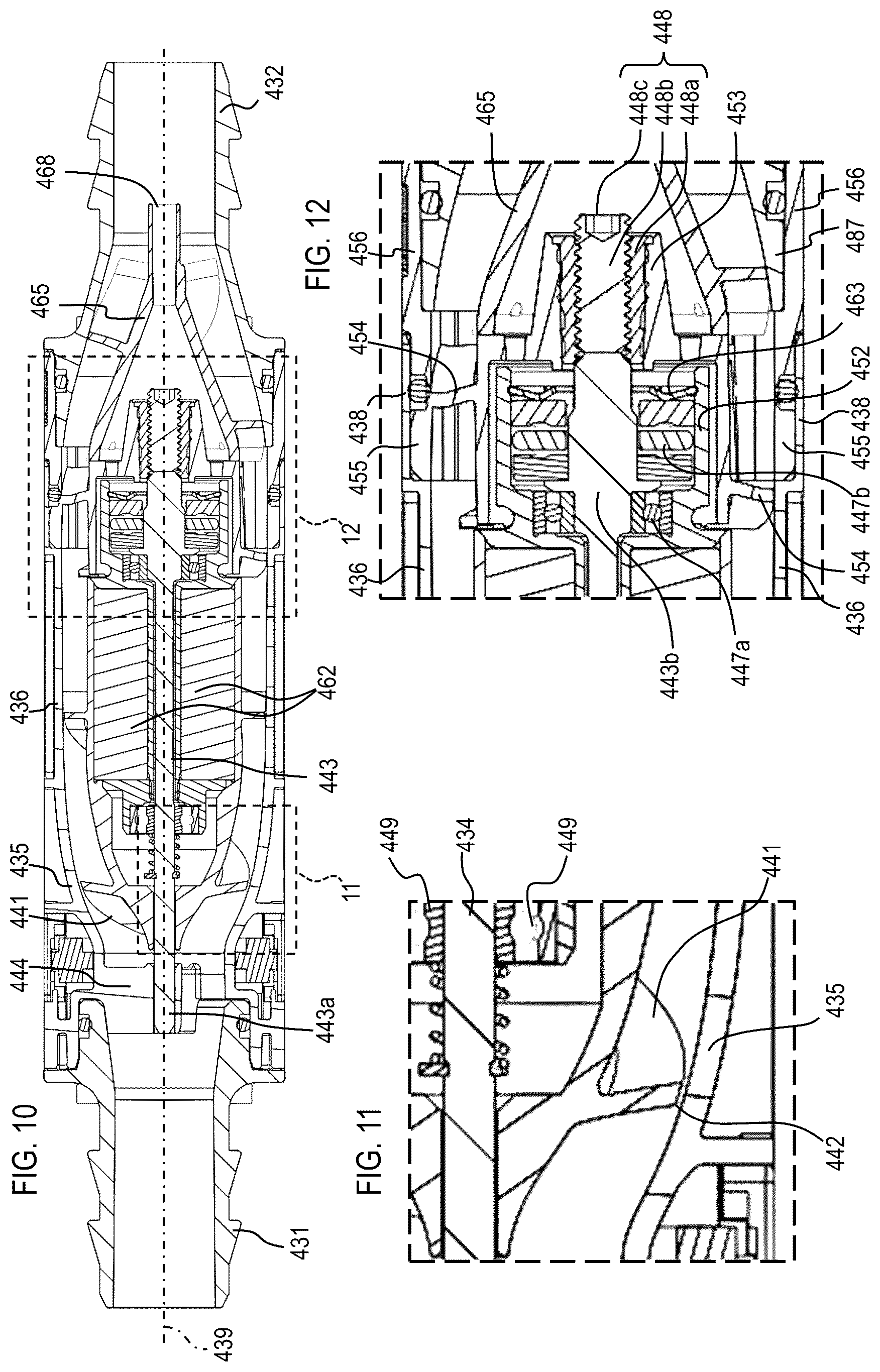 Patent US12104618 Figure 7 – Axial pump with adjustable impeller