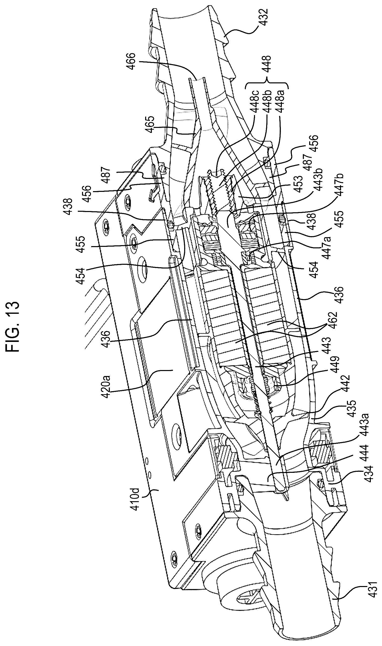 Patent US12104618 Figure 8 – Axial pump with adjustable impeller