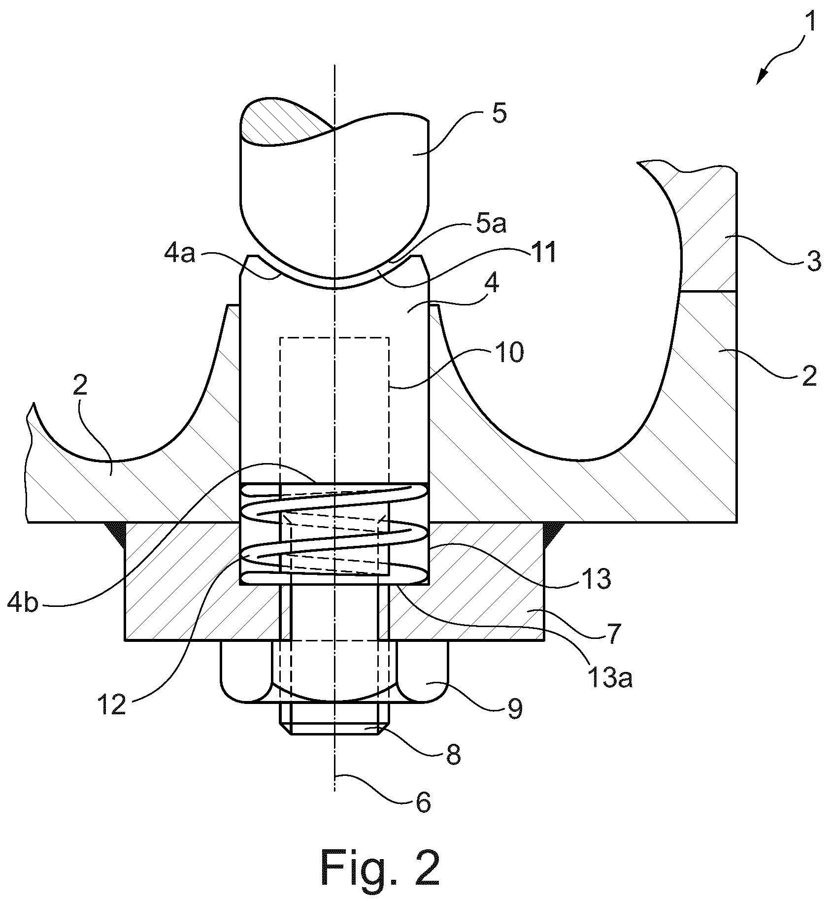 Patent US12104620 Figure 2 – Bearing assembly and rotary fluid pump