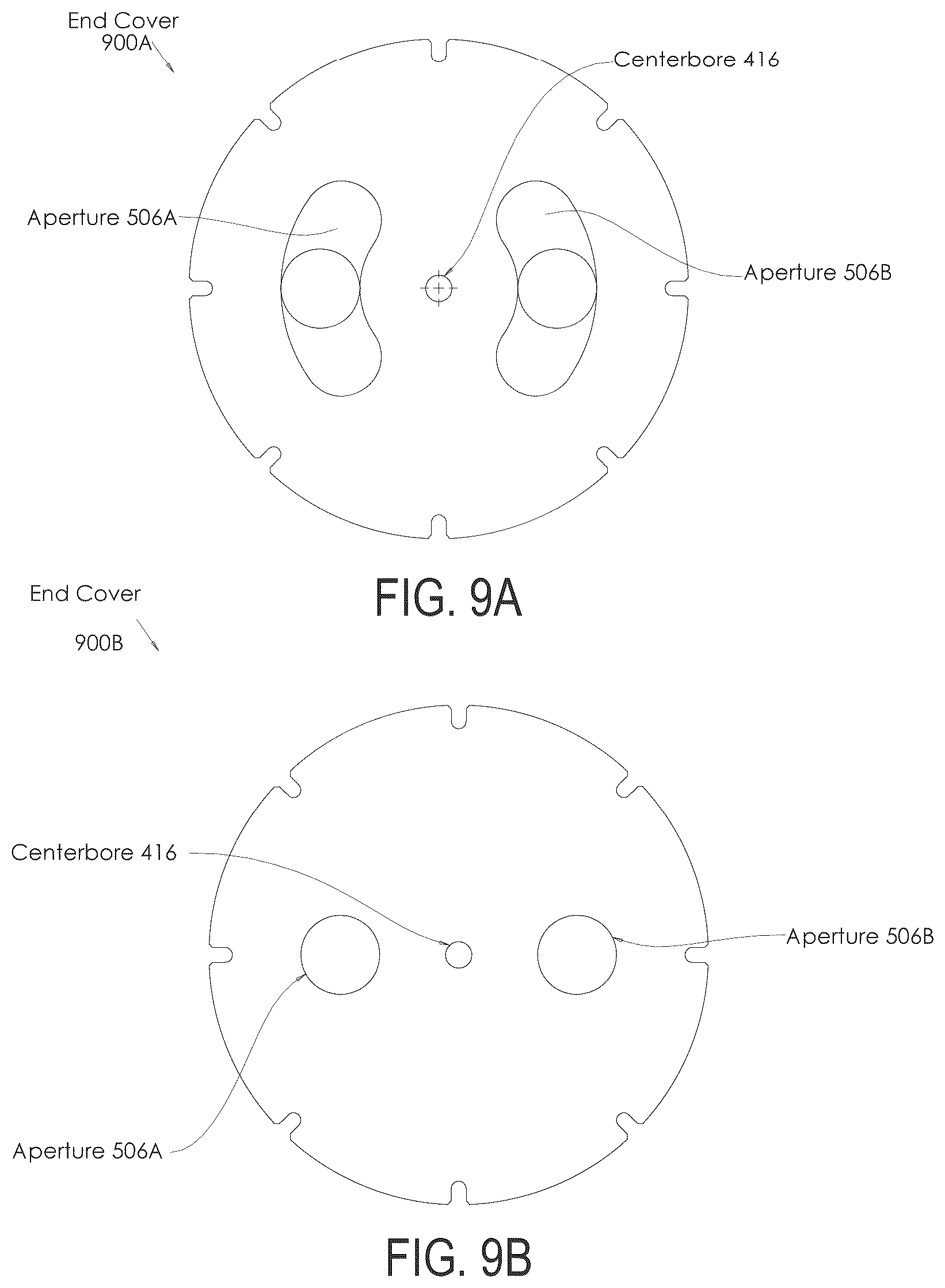 Patent US12104622 Figure 9 – Motorized pressure exchanger with a low-pressure centerbore