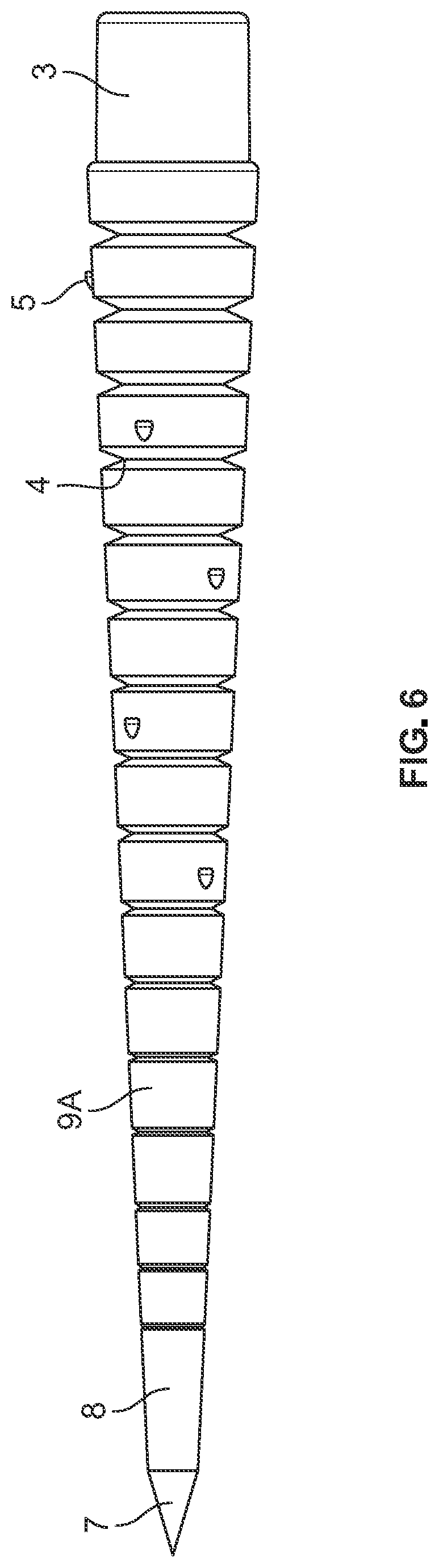 Patent US12104628 Figure 6 – Fastener hole restoration device