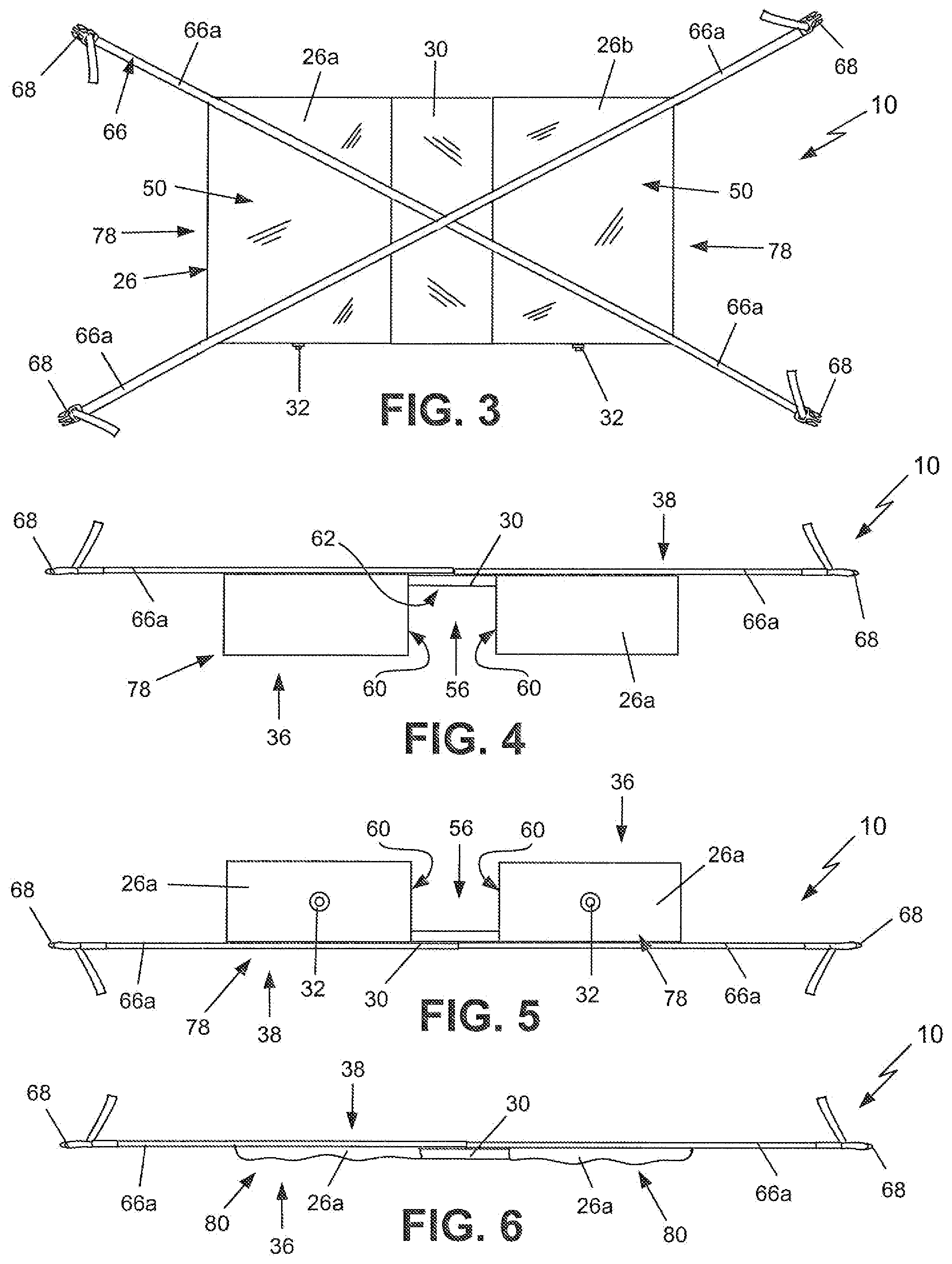 Patent US12104631 Figure 2 – Inflatable clamping apparatus and system for securely supporting an object on an elongated member