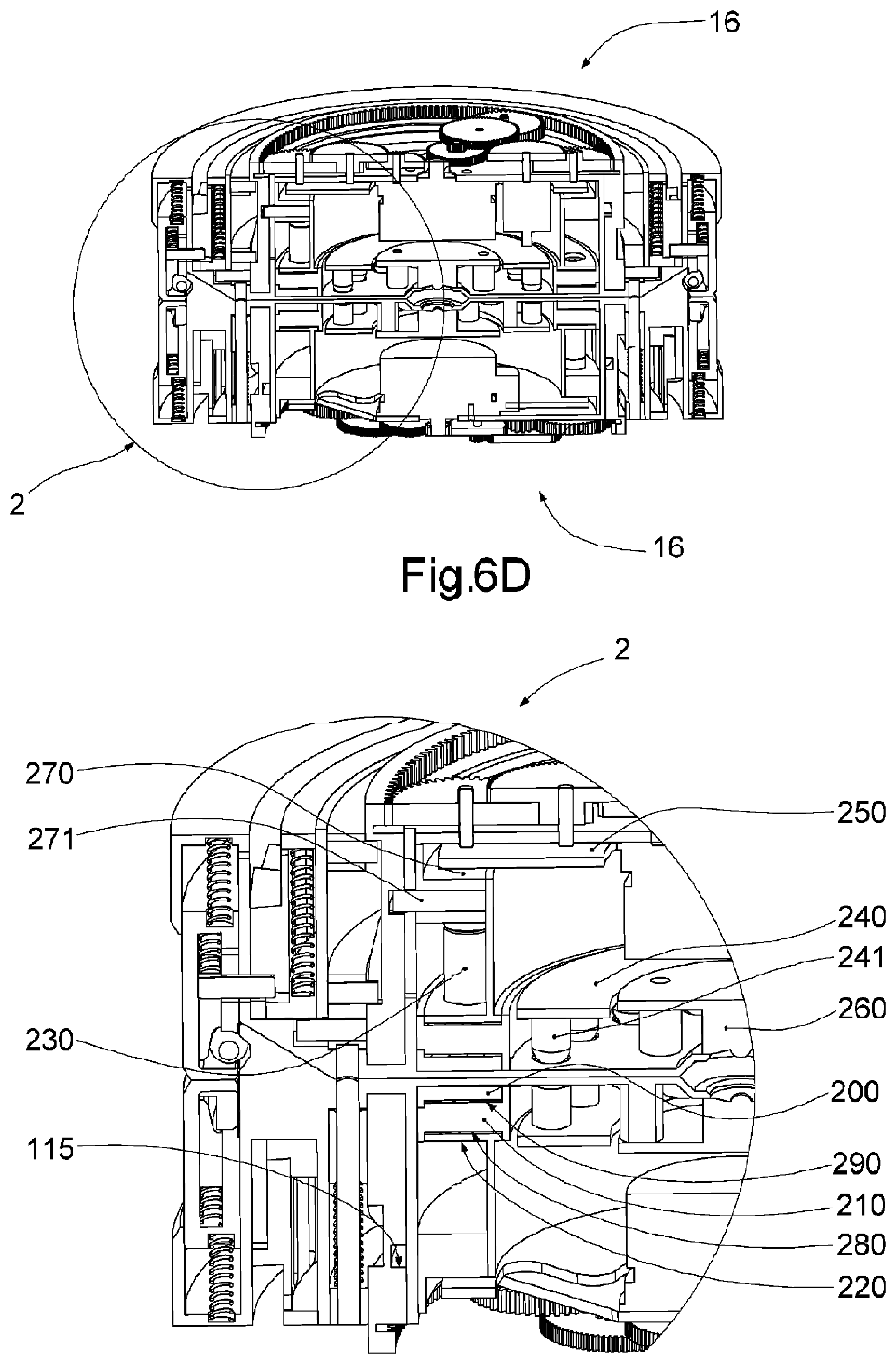 Patent US12104633 Figure 17 – Device and method for androgynous coupling as well as use