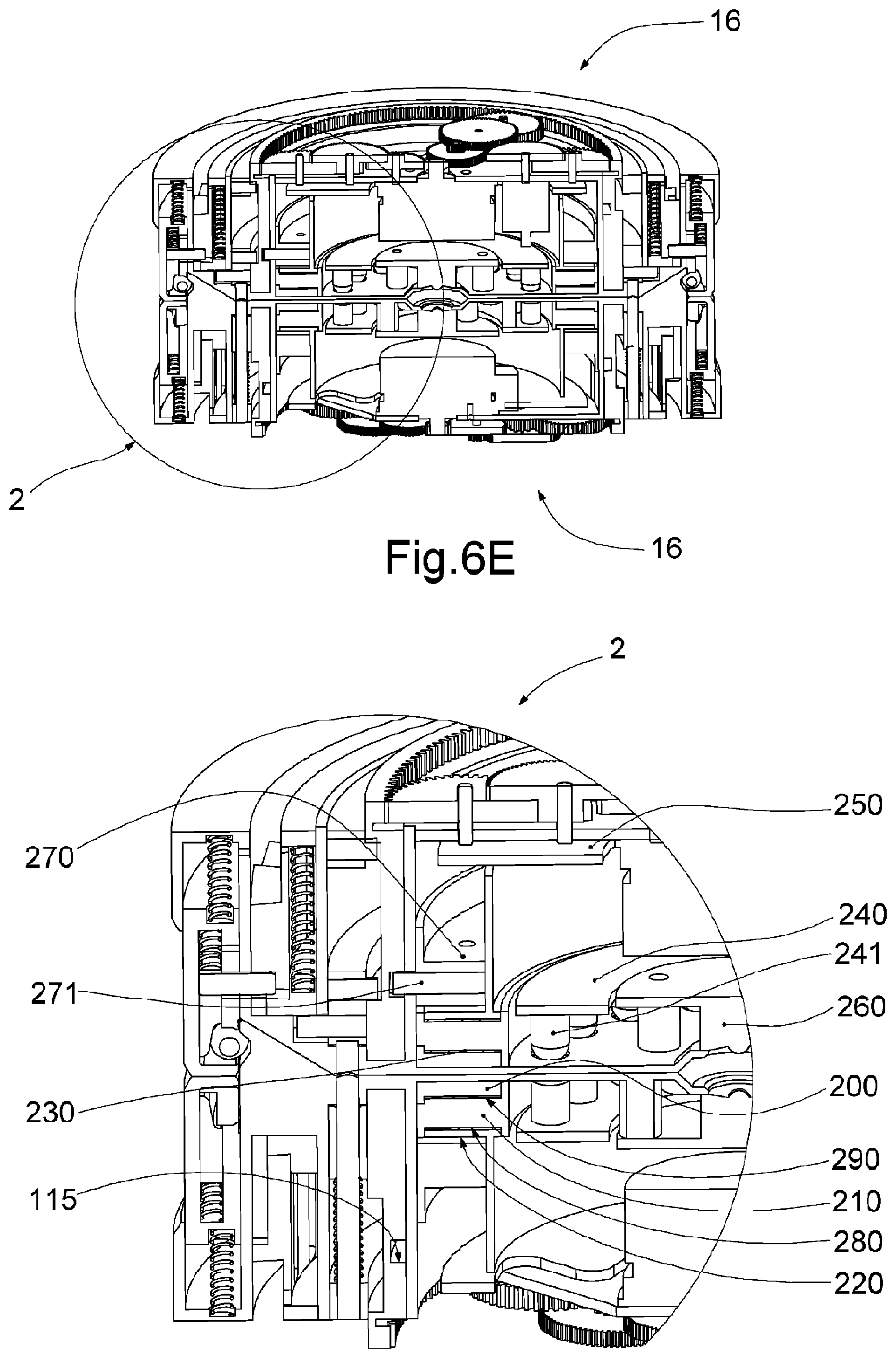 Patent US12104633 Figure 18 – Device and method for androgynous coupling as well as use