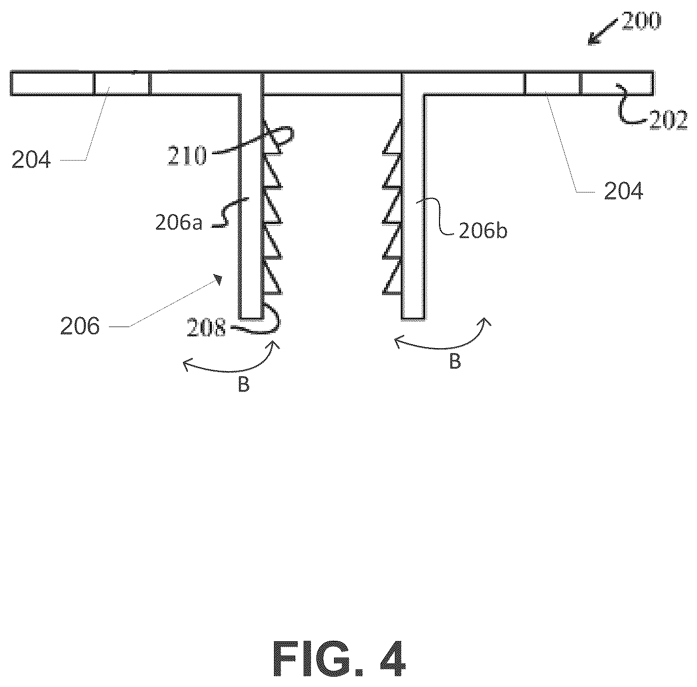 Patent US12104634 Figure 4 – Two-piece fastener
