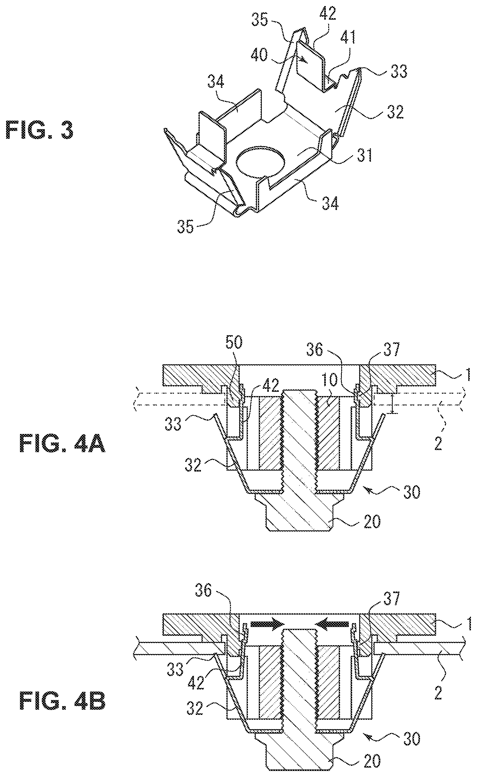 Patent US12104635 Figure 3 – Roof-mounted antenna mounting structure