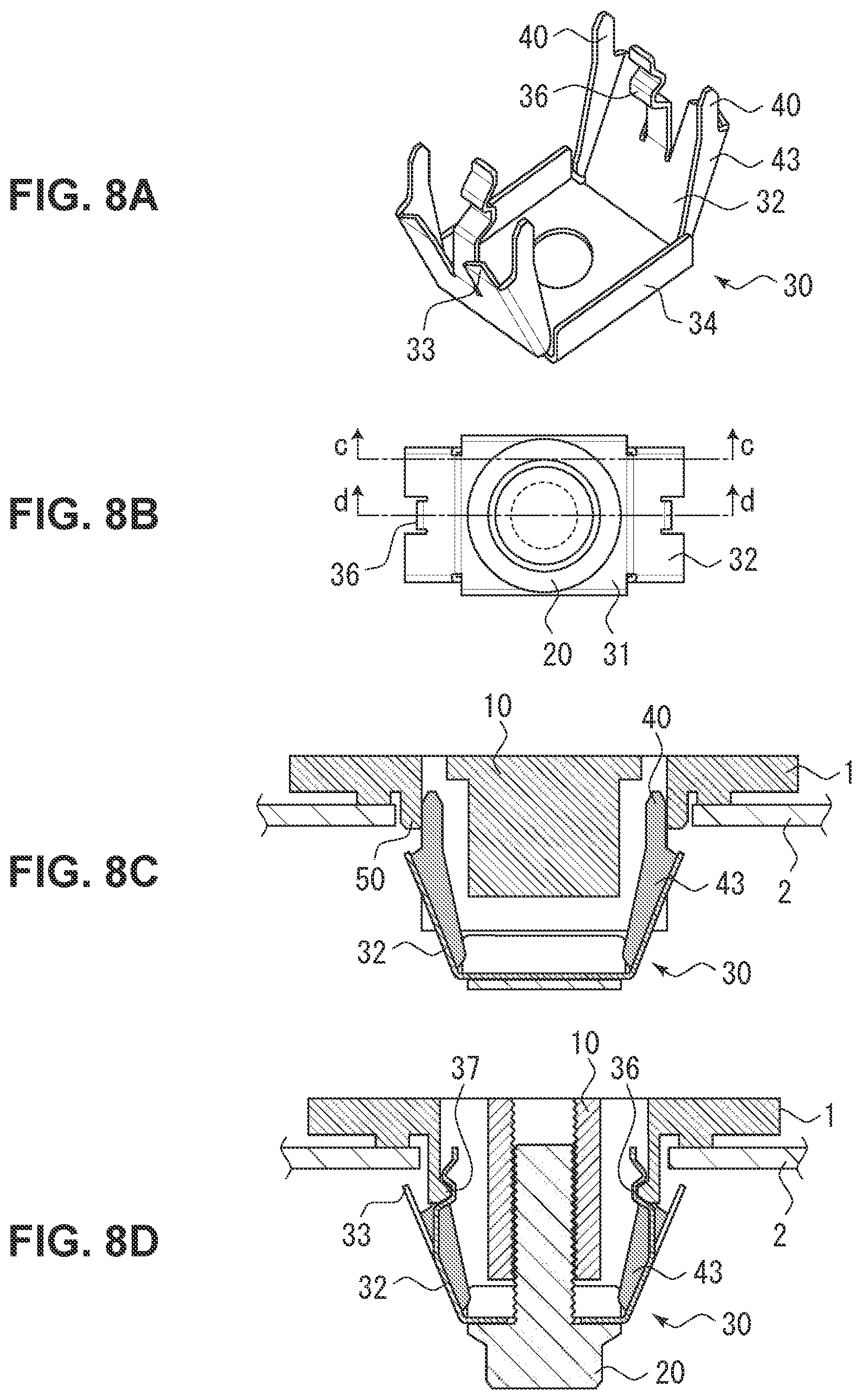 Patent US12104635 Figure 6 – Roof-mounted antenna mounting structure