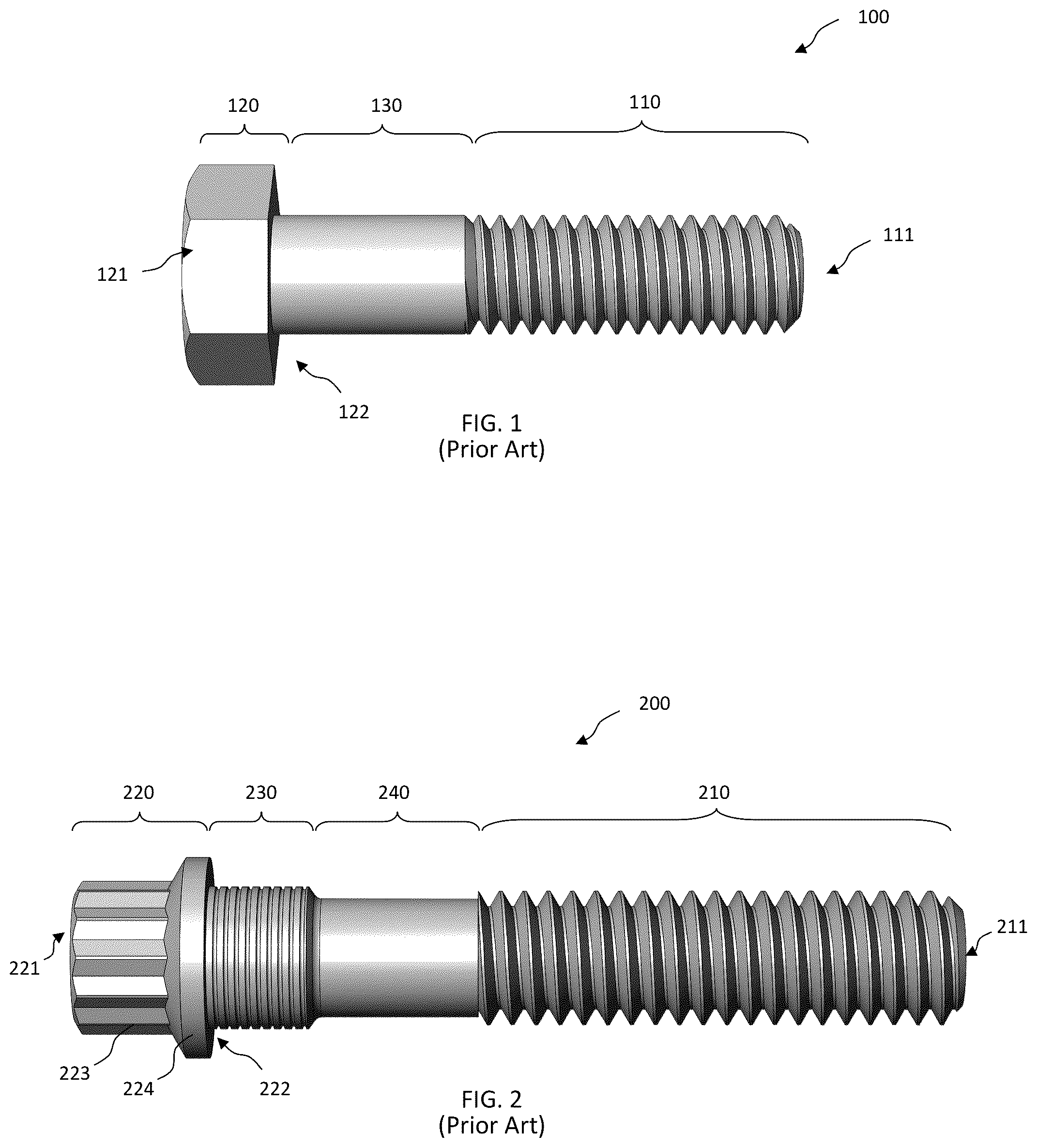 Patent US12104639 Figure 1 – Fastener assembly