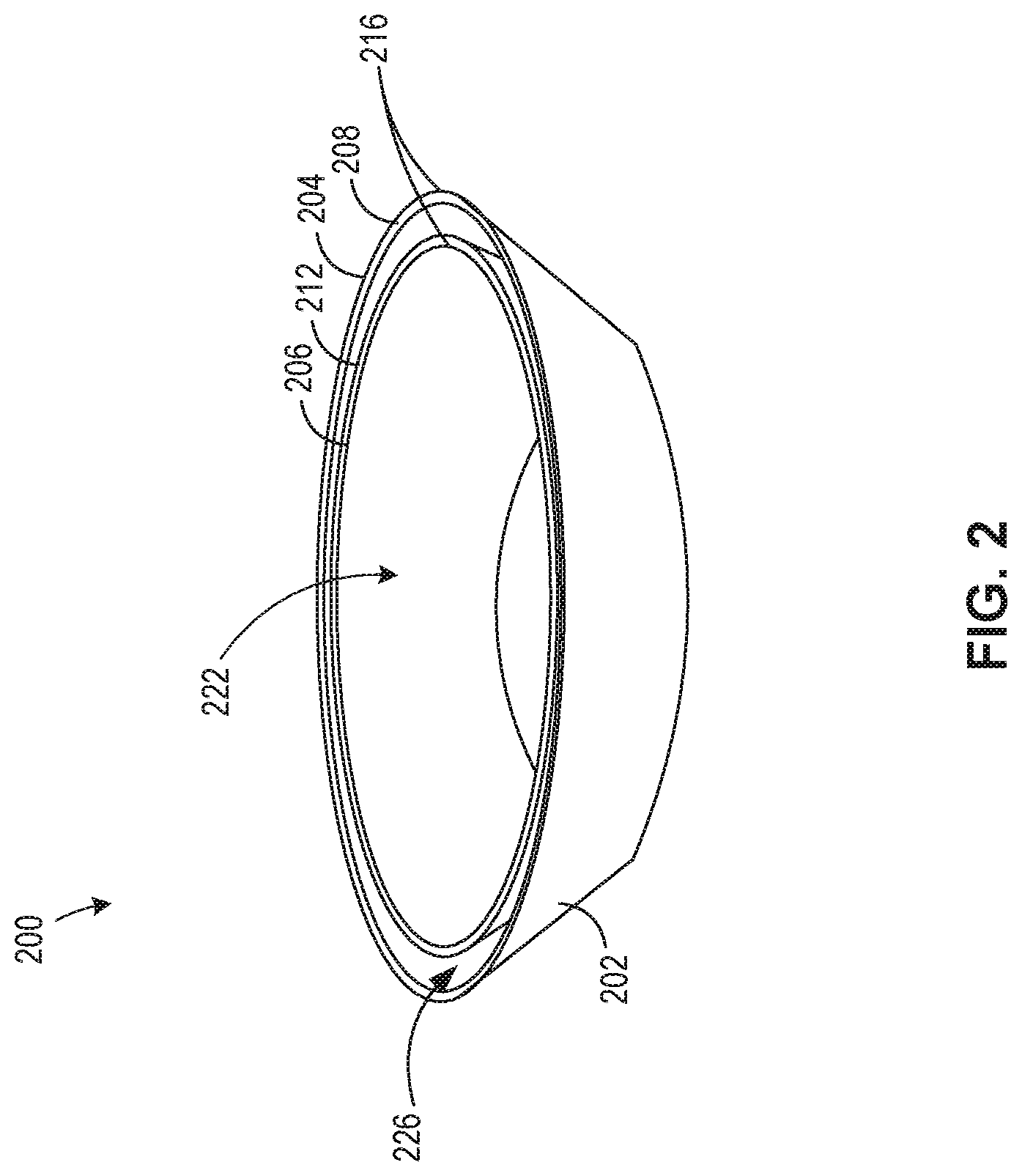 Patent US12104640 Figure 2 – Washers for indicating imbalanced loading and methods of making the same