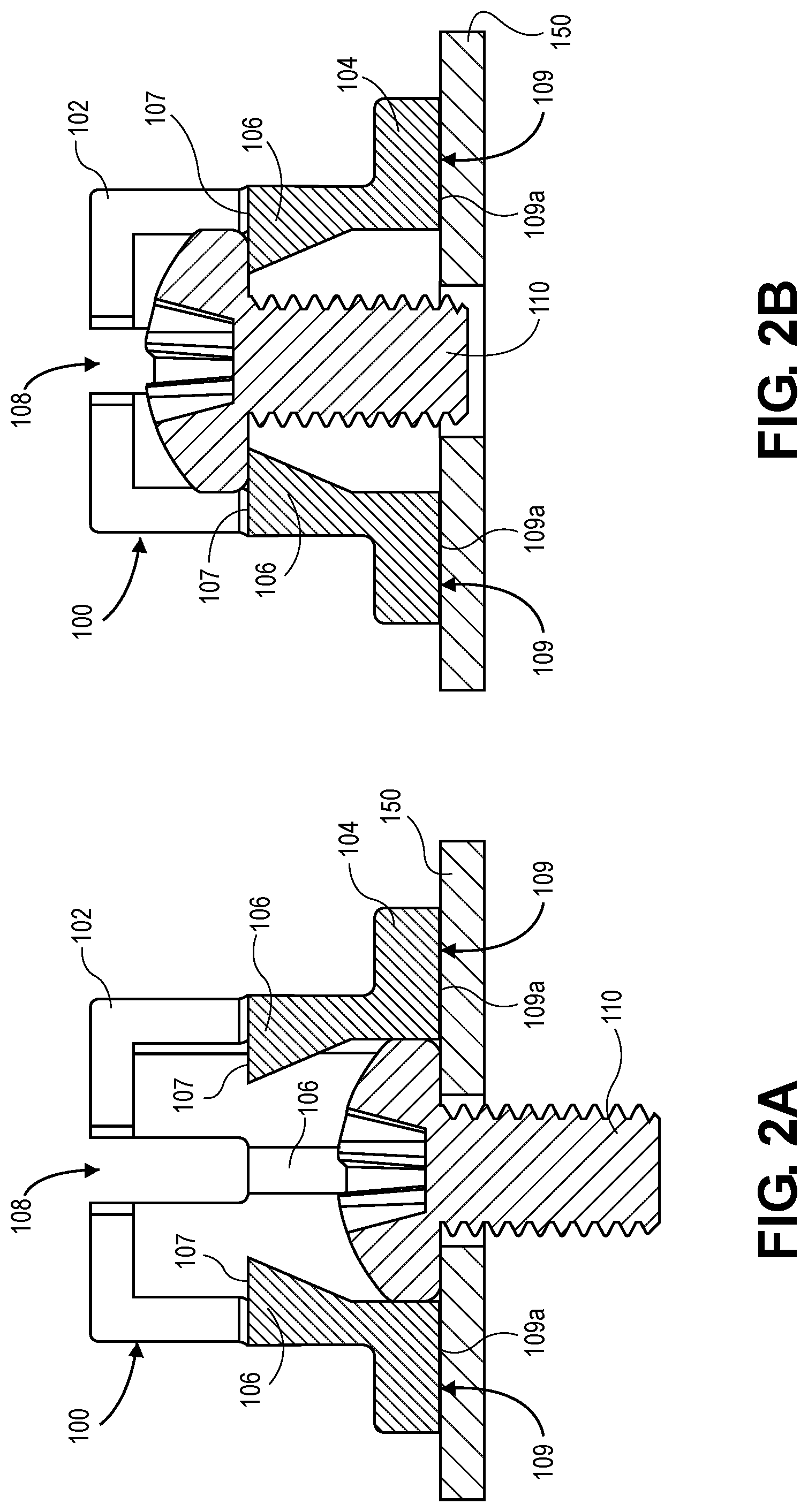 Patent US12104642 Figure 4 – Flexible fastener captivator