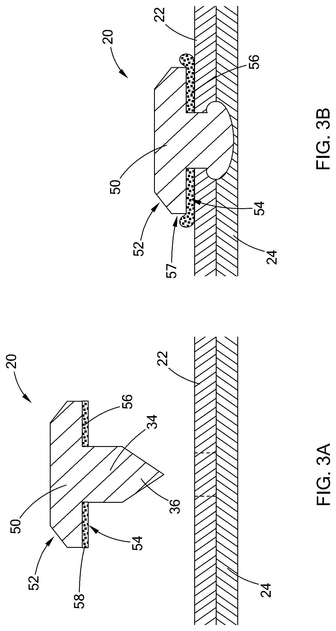 Patent US12104643 Figure 3 – Friction element weld element modification to increase corrosion resistance of thermal mechanical joint