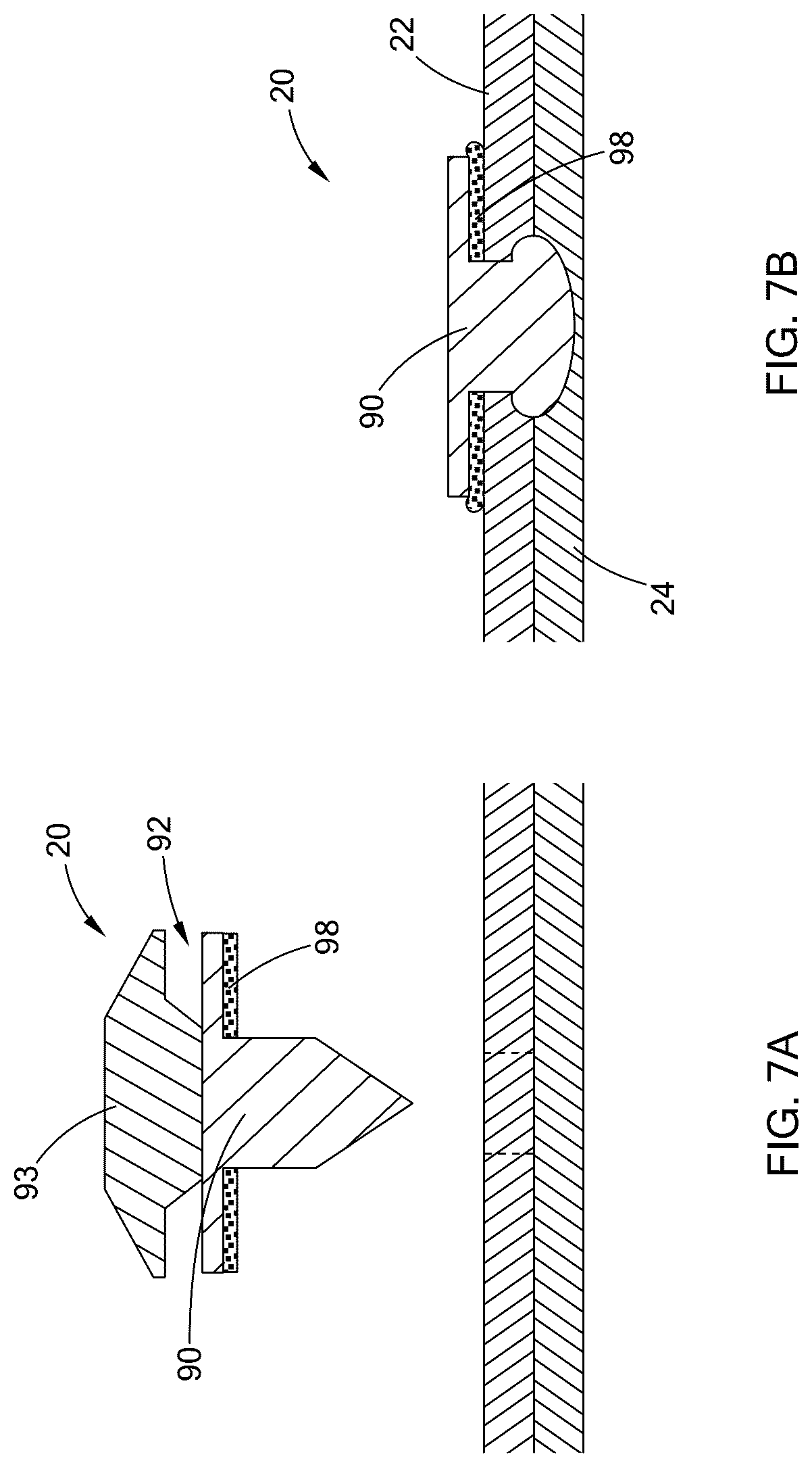 Patent US12104643 Figure 7 – Friction element weld element modification to increase corrosion resistance of thermal mechanical joint