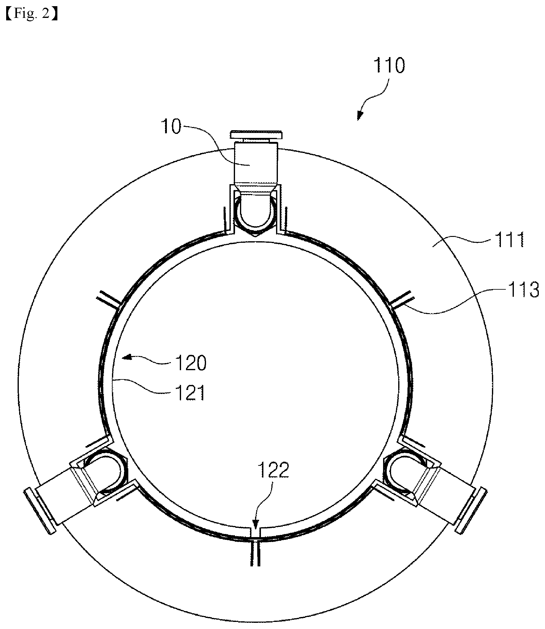 Patent US12104644 Figure 2 – Floating-sleeve hybrid fluid bearing