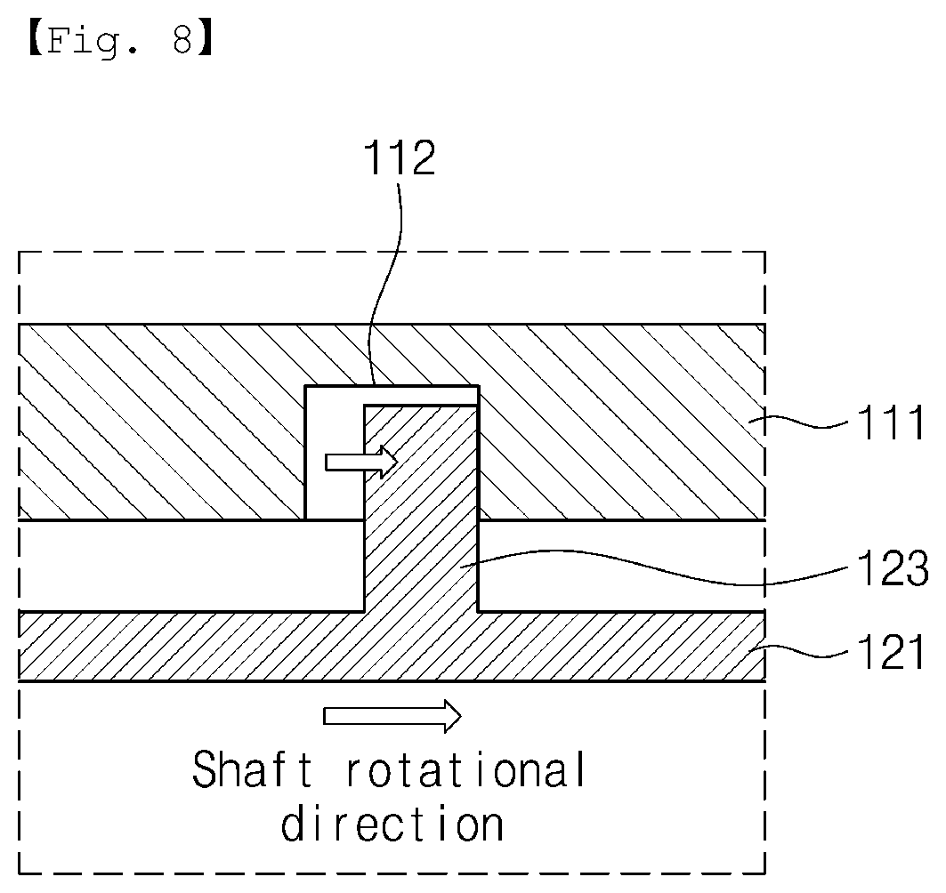 Patent US12104644 Figure 8 – Floating-sleeve hybrid fluid bearing