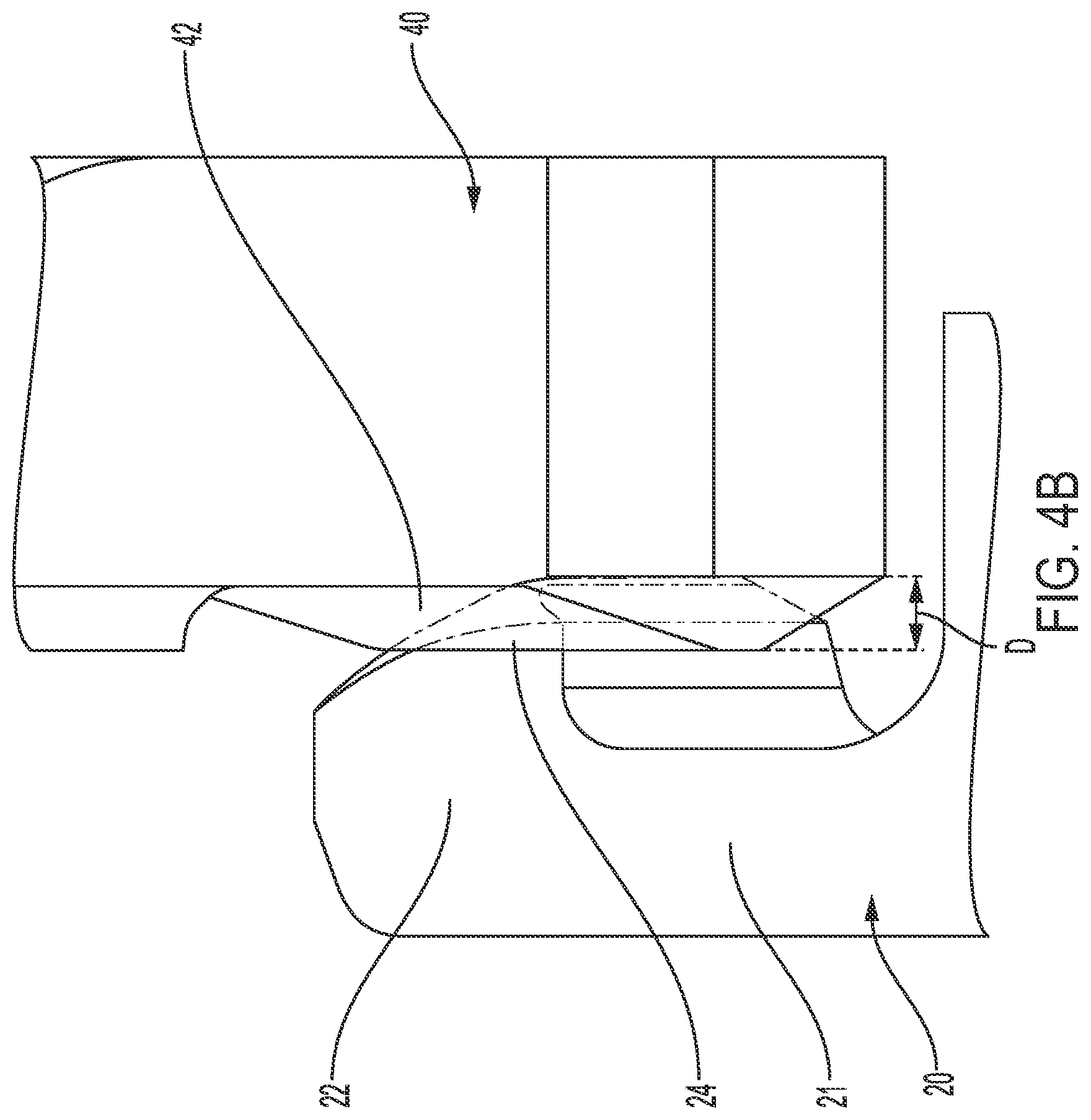 Patent US12104646 Figure 5 – Snap feature assembly and method