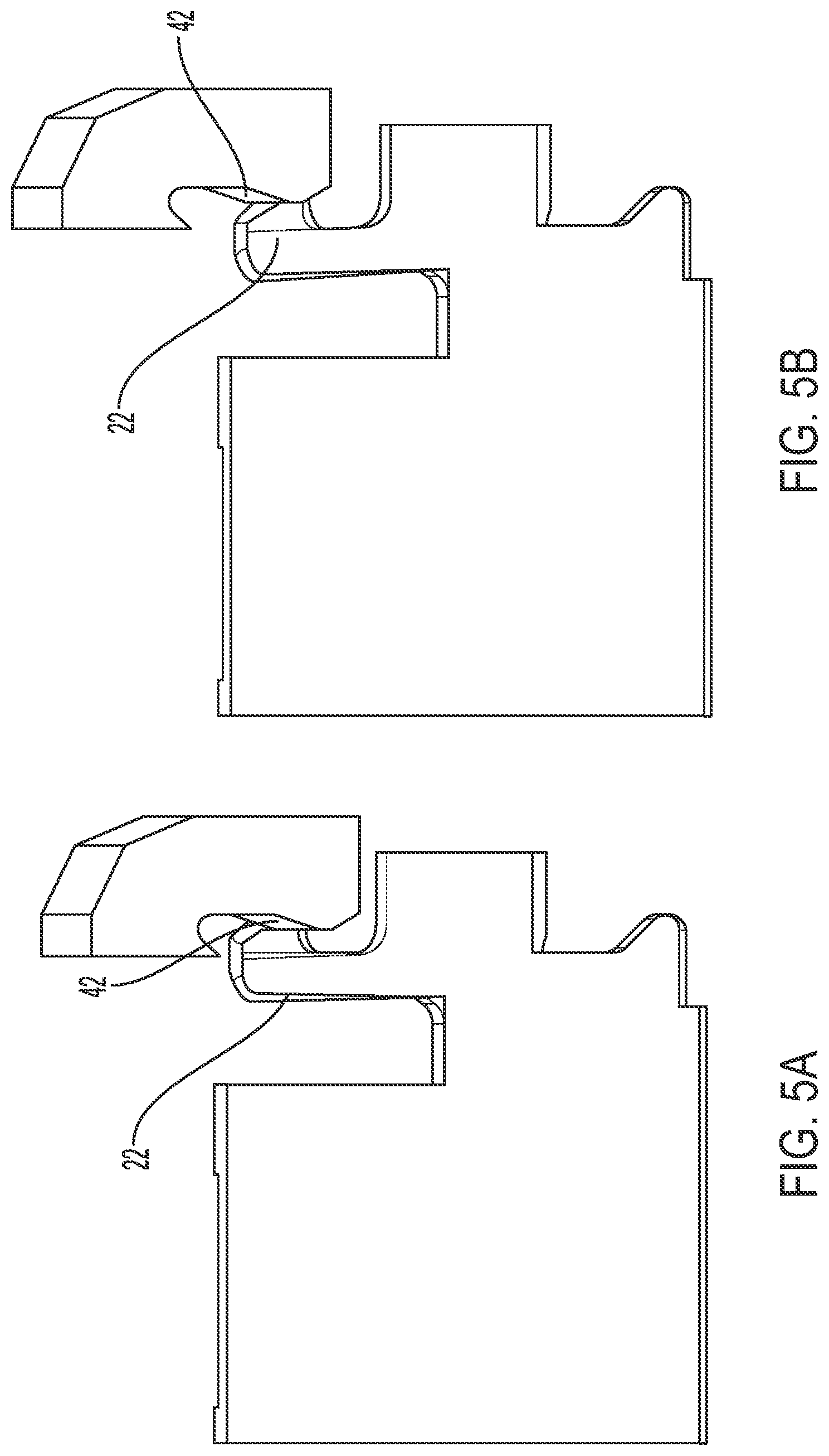 Patent US12104646 Figure 10 – Snap feature assembly and method