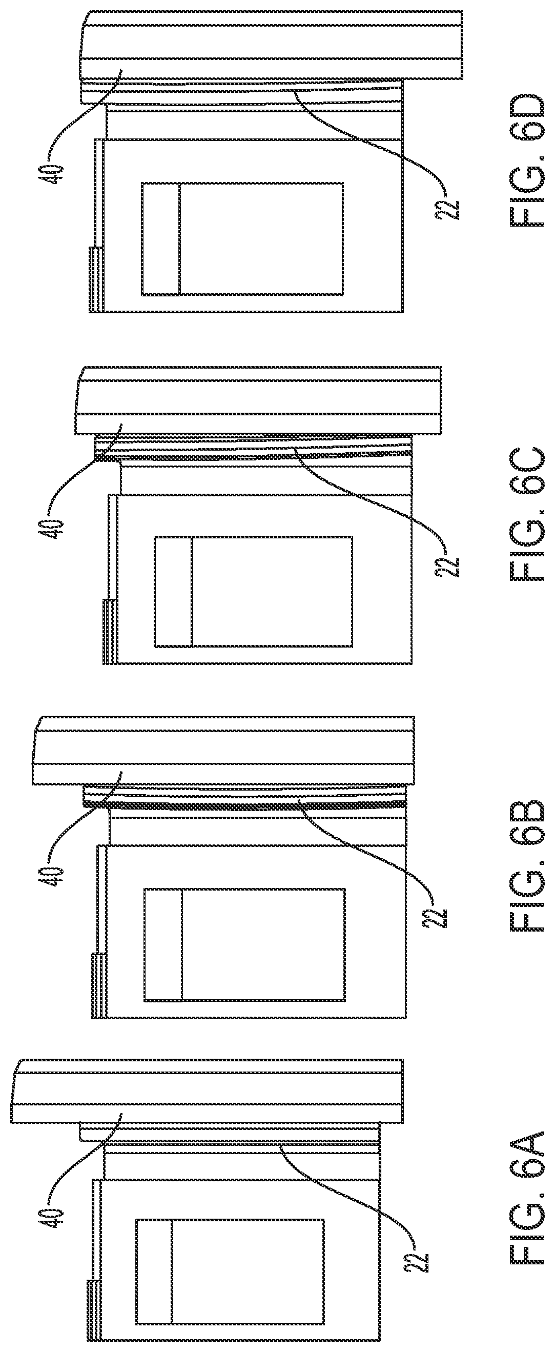 Patent US12104646 Figure 12 – Snap feature assembly and method