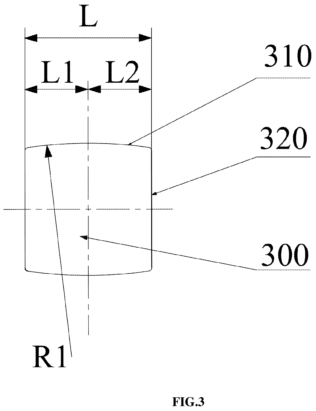 Patent US12104647 Figure 3 – Angular contact self-aligning roller bearing