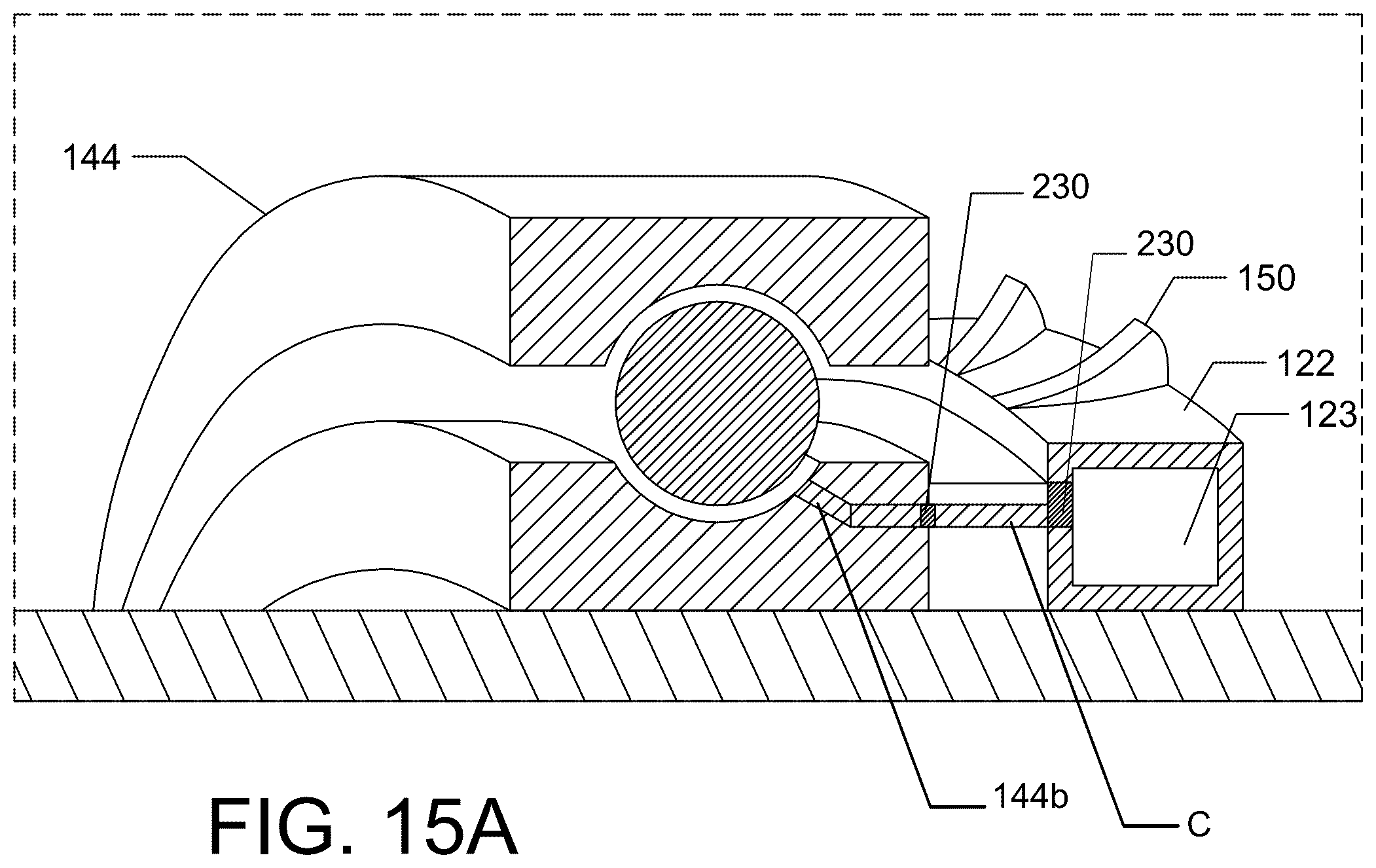 Patent US12104648 Figure 19 – Annular and shaft oil dispensers