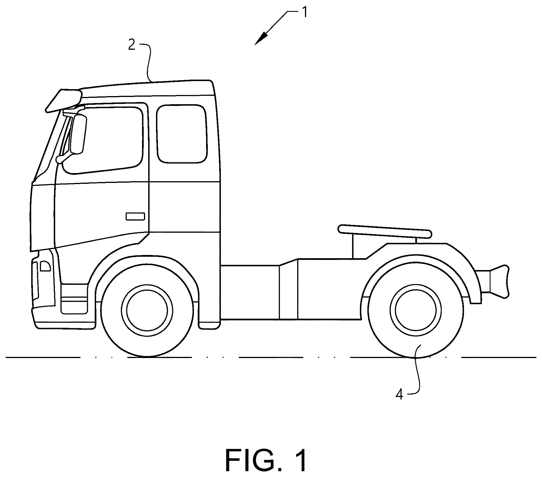 Patent US12104649 Figure 1 – Wheel bearing sealing arrangement and a vehicle