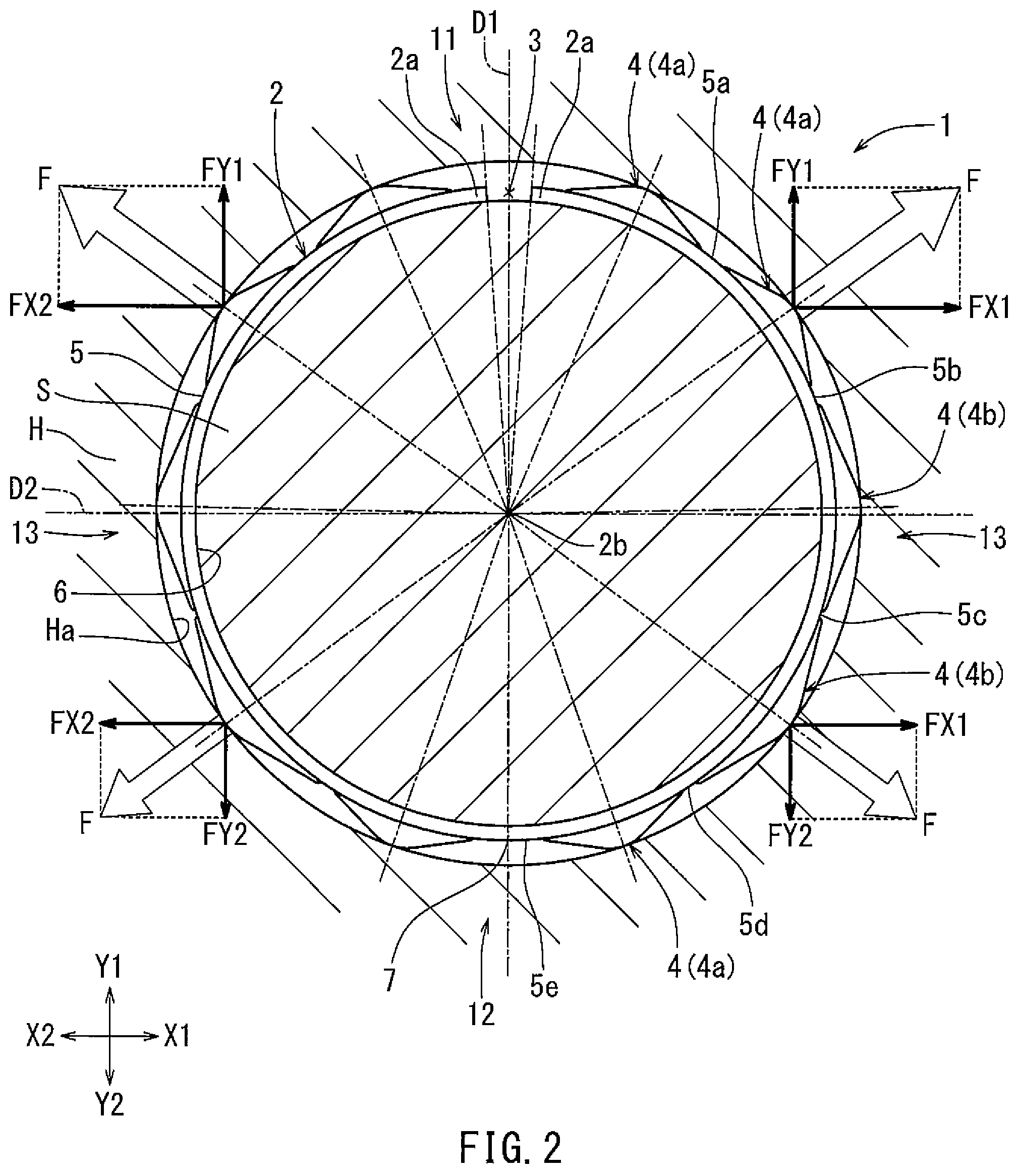 Patent US12104651 Figure 2 – Tolerance ring