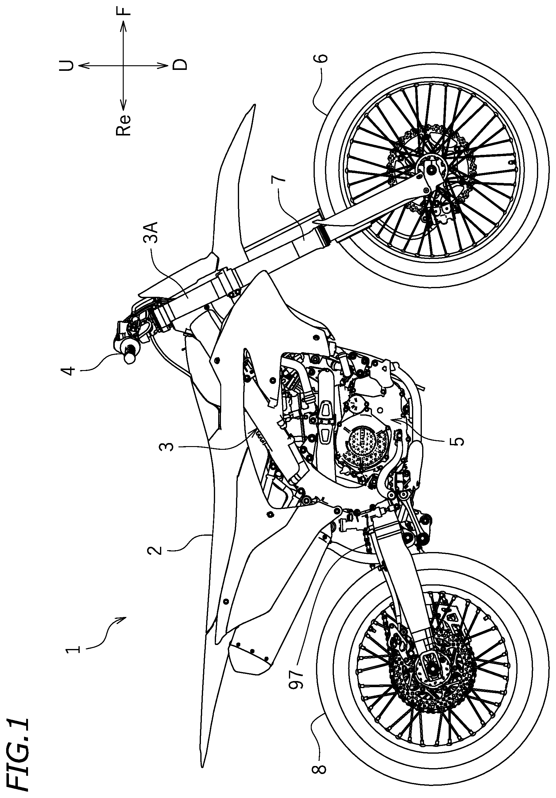Patent US12104653 Figure 1 – Friction clutch and straddled vehicle including the same