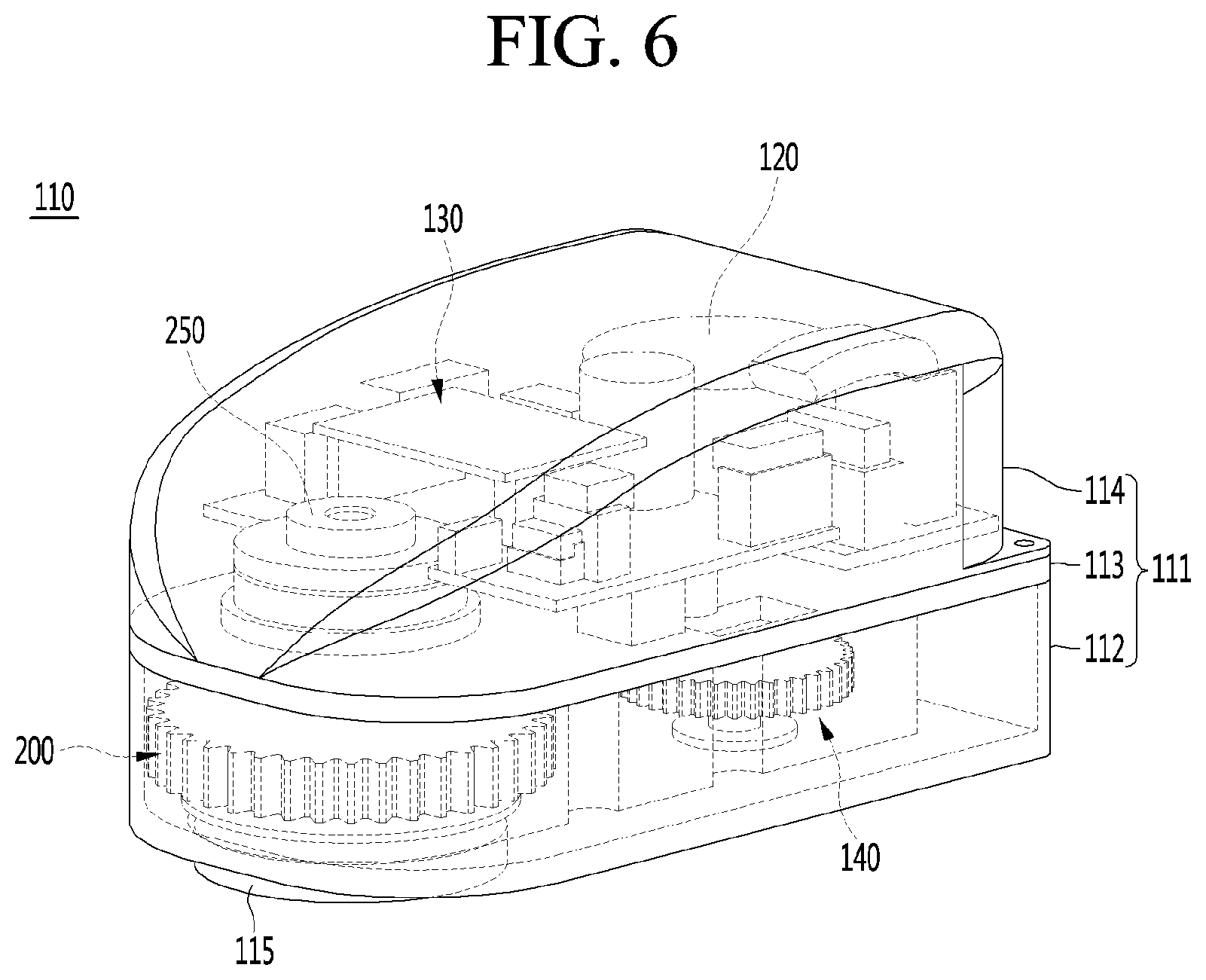Patent US12104660 Figure 6 – Series elastic actuator
