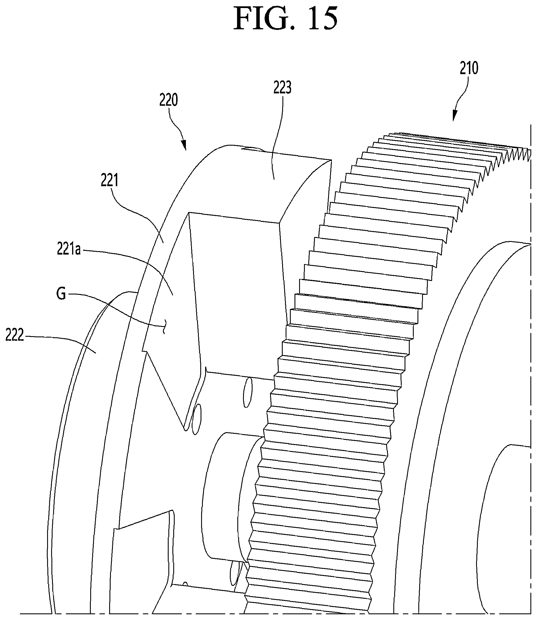Patent US12104660 Figure 15 – Series elastic actuator