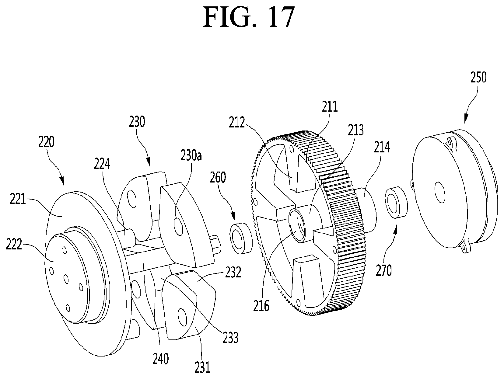 Patent US12104660 Figure 17 – Series elastic actuator
