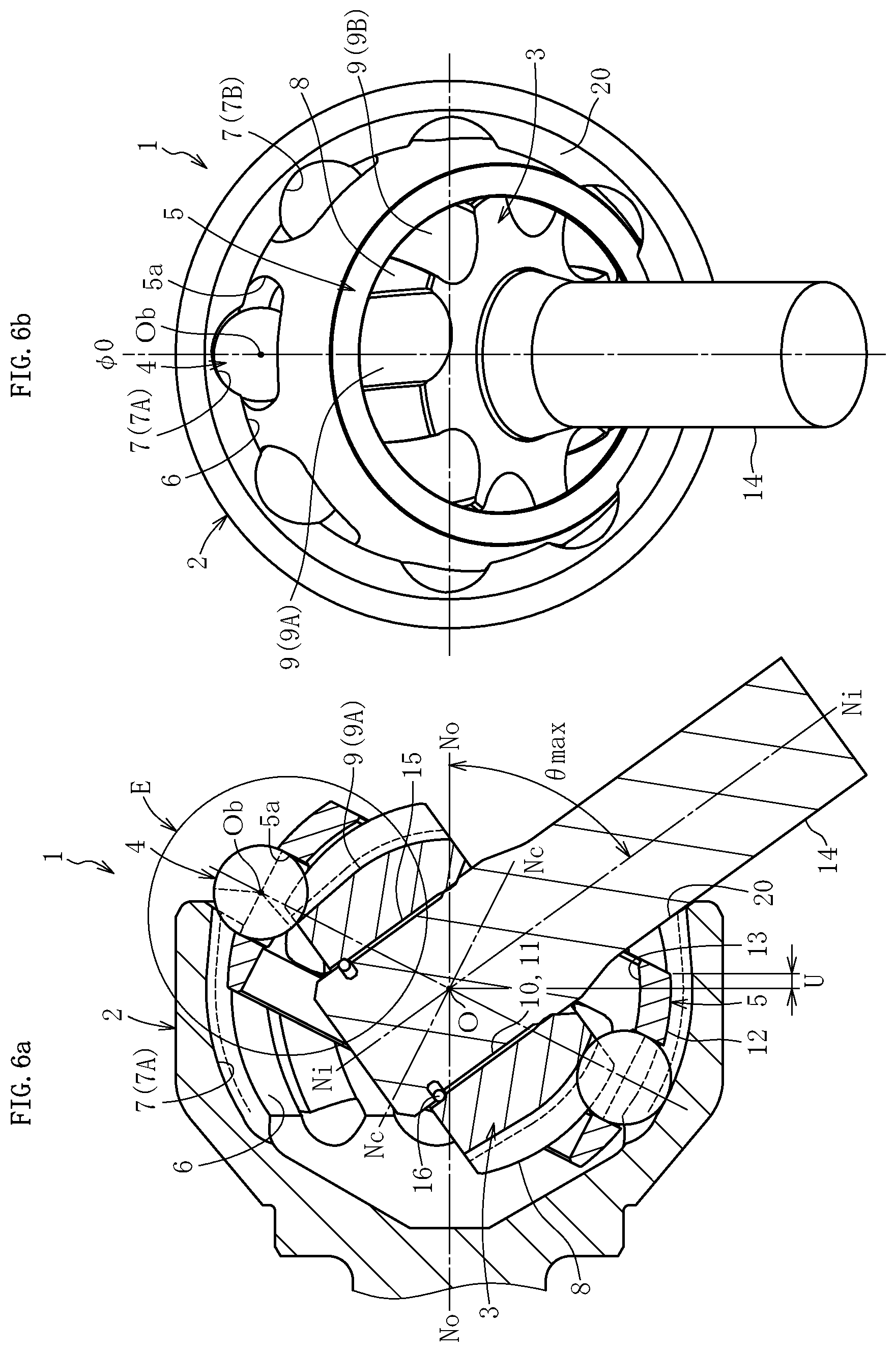 Patent US12104661 Figure 5 – Fixed type constant velocity universal joint