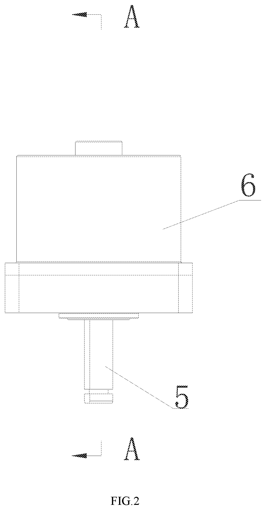 Patent US12104669 Figure 2 – Mechanical backstop