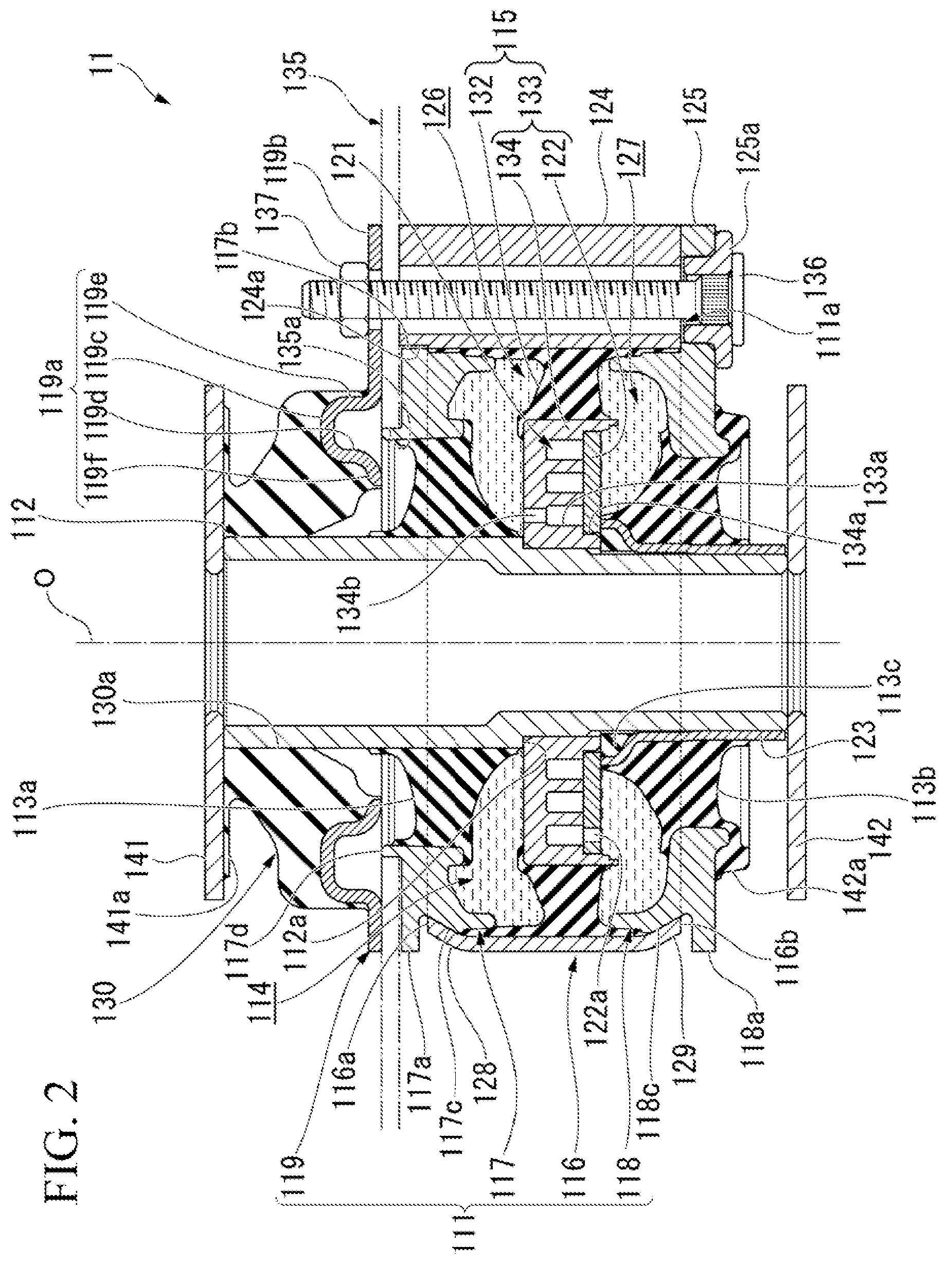 Patent US12104670 Figure 2 – Vibration-damping device