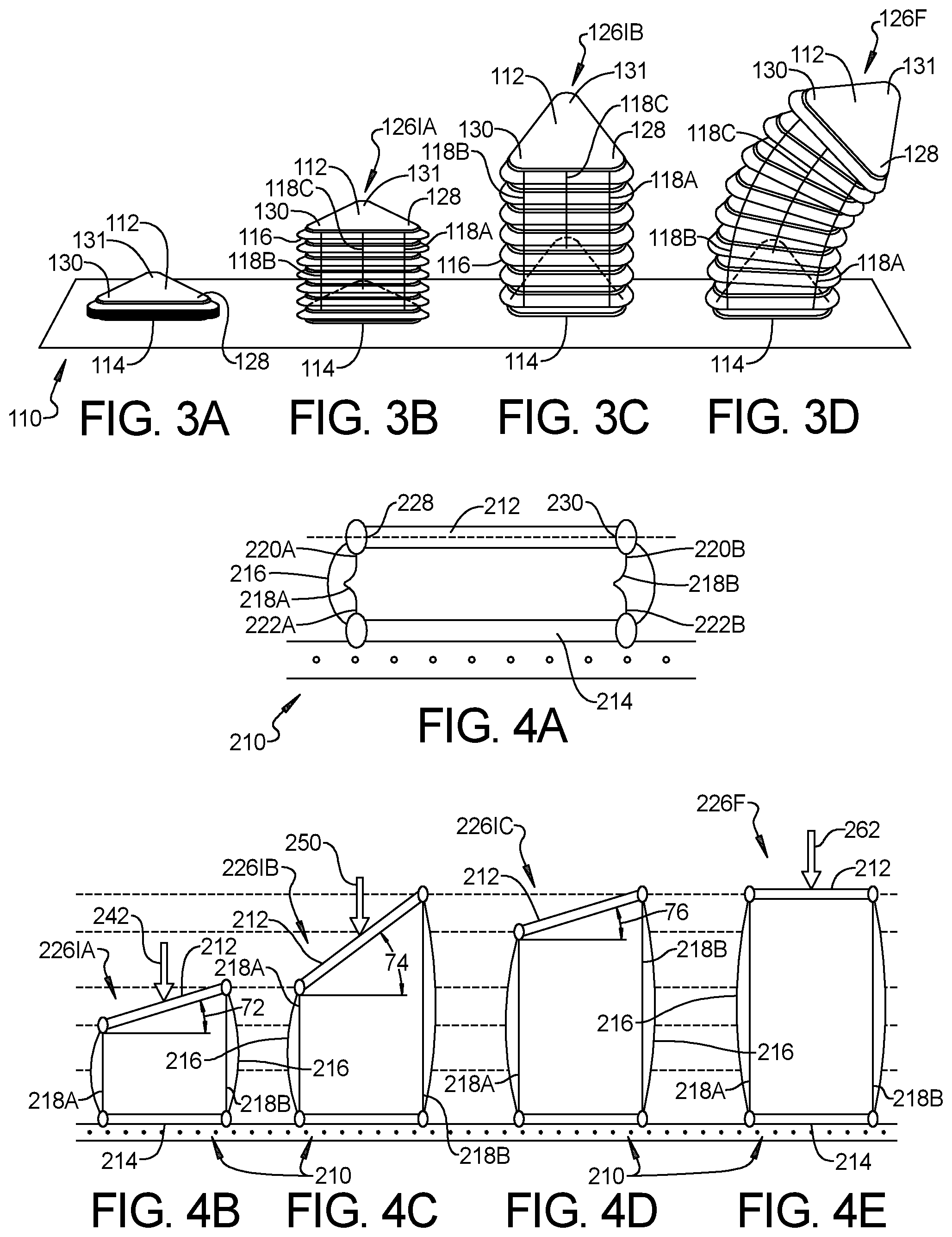 Patent US12104672 Figure 2 – Inflatable with elastic constraint tethers