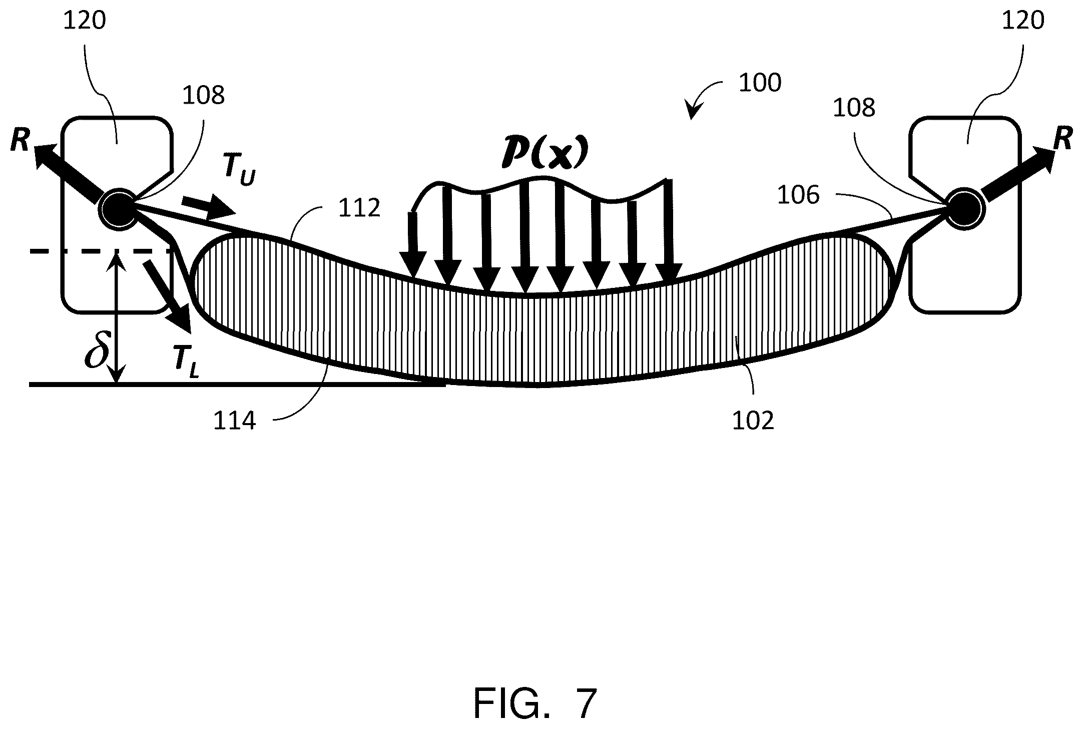 Patent US12104674 Figure 7 – Soft-to-hard goods connections with dynamic energy dissipation enhanced through friction