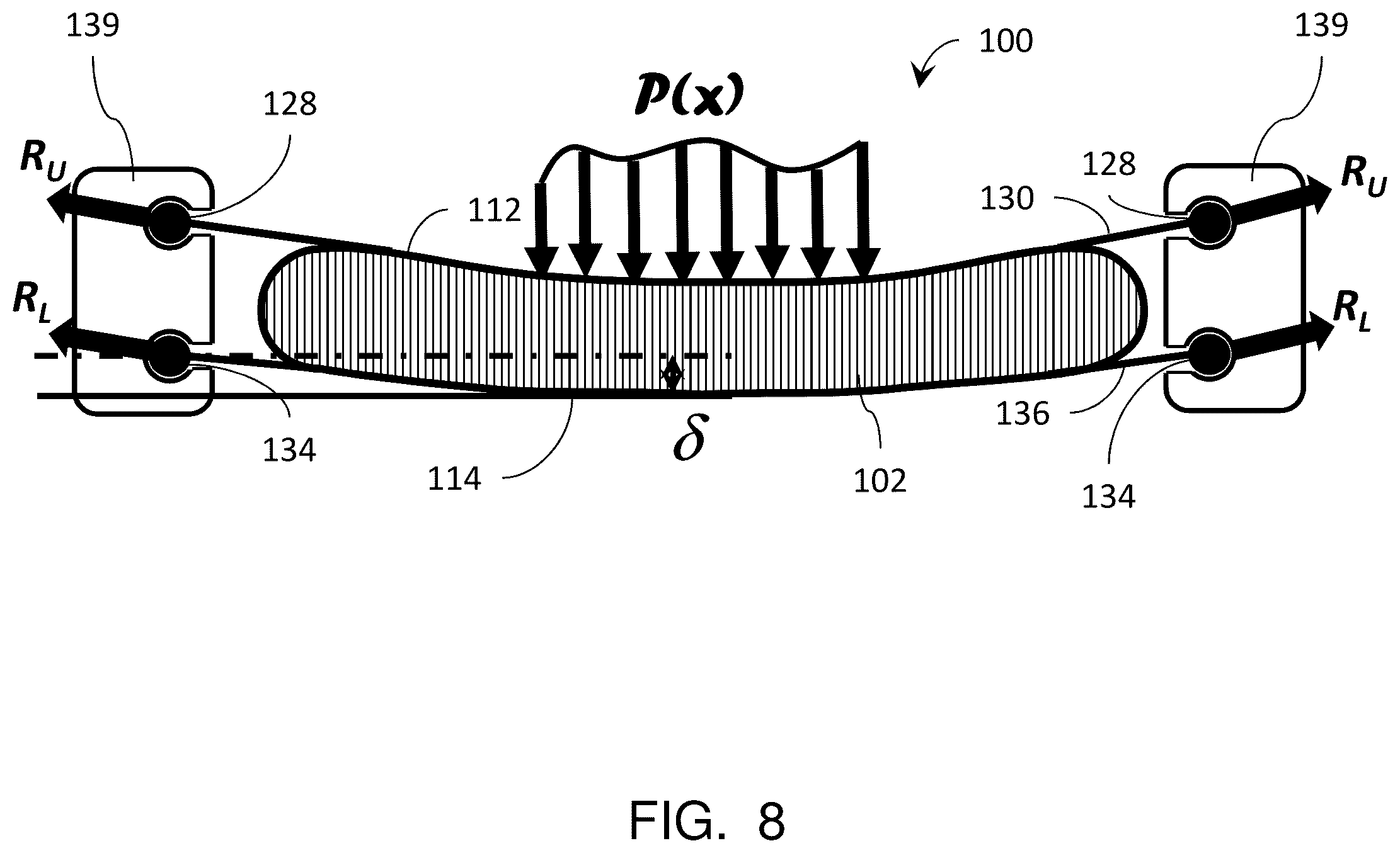 Patent US12104674 Figure 8 – Soft-to-hard goods connections with dynamic energy dissipation enhanced through friction