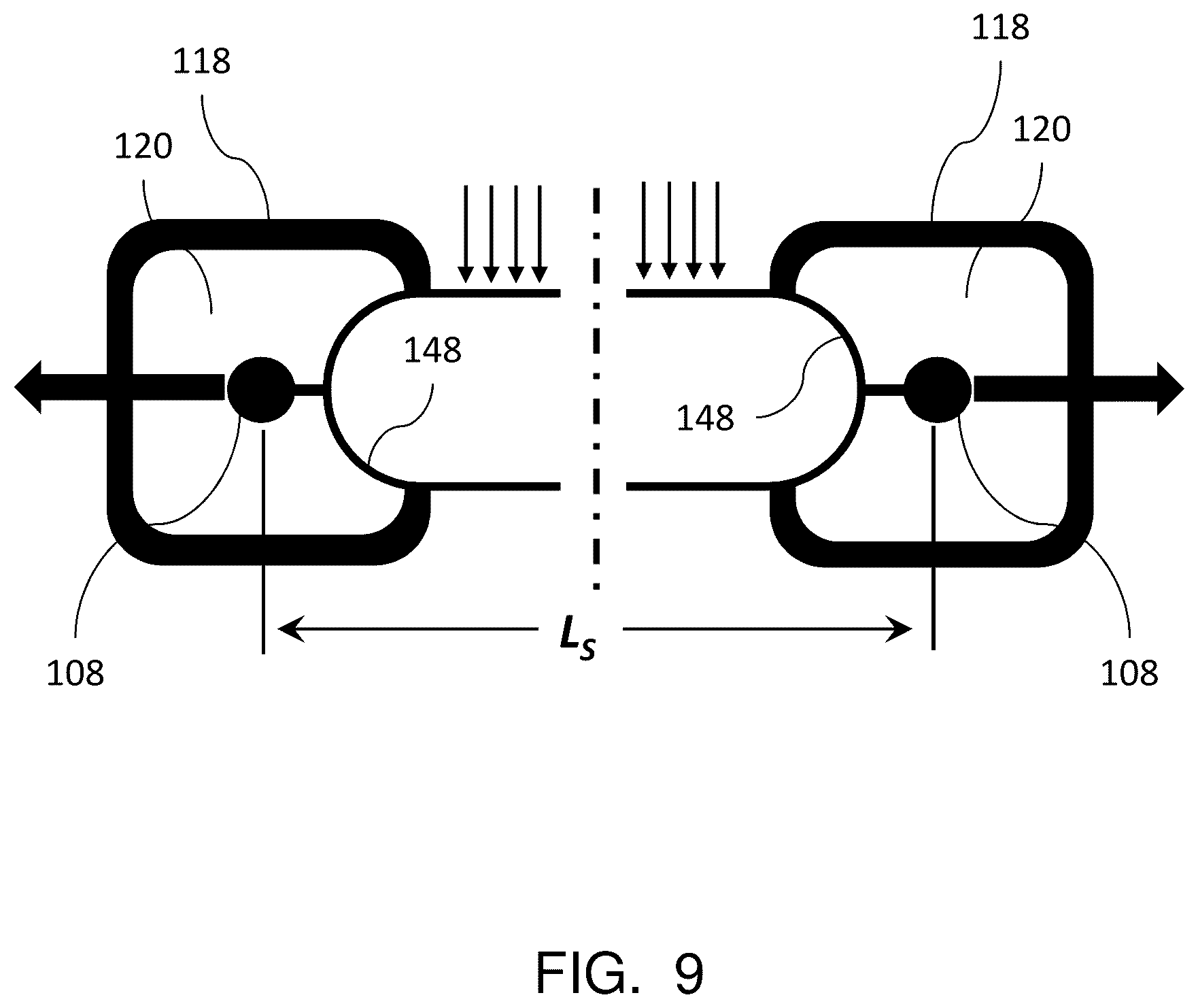 Patent US12104674 Figure 9 – Soft-to-hard goods connections with dynamic energy dissipation enhanced through friction