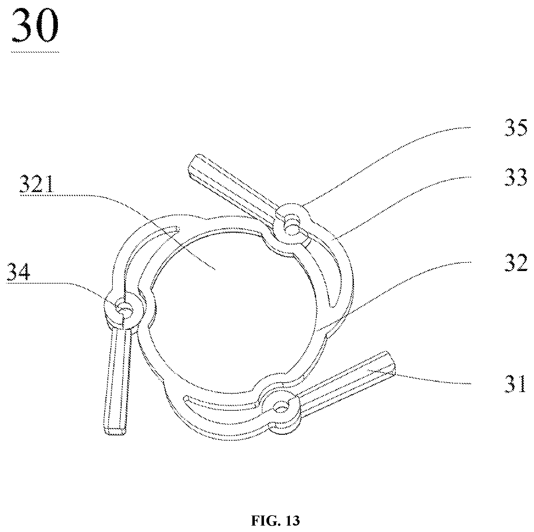 Patent US12104675 Figure 10 – Finely-adjustable cord retracting and deploying device and object