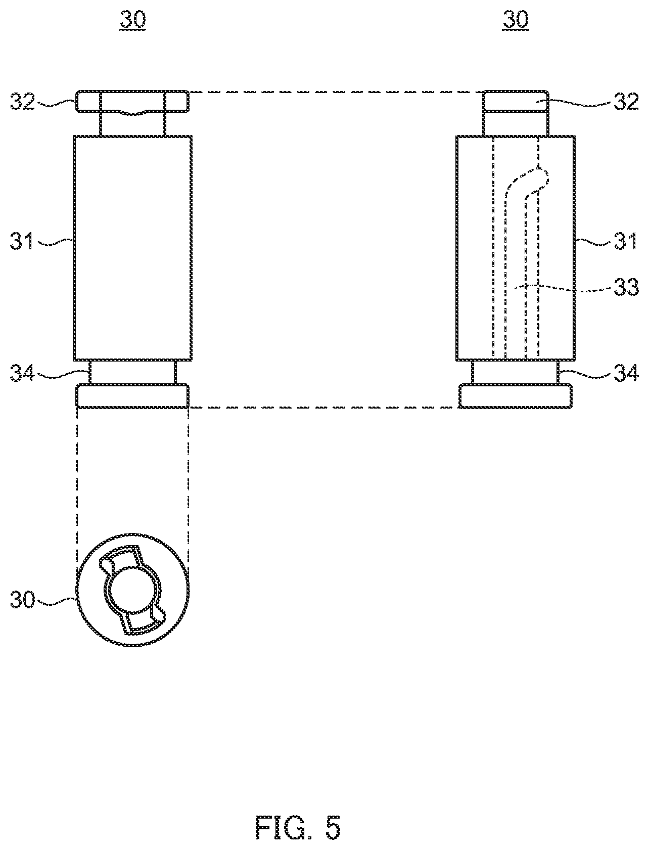 Patent US12104677 Figure 5 – Reciprocal movement device