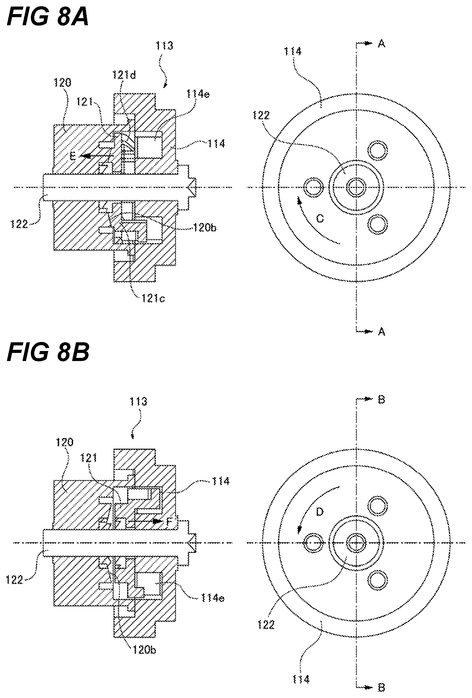 Patent US12104680 Figure 8 – Drive transmission device, fixing device, and image forming apparatus