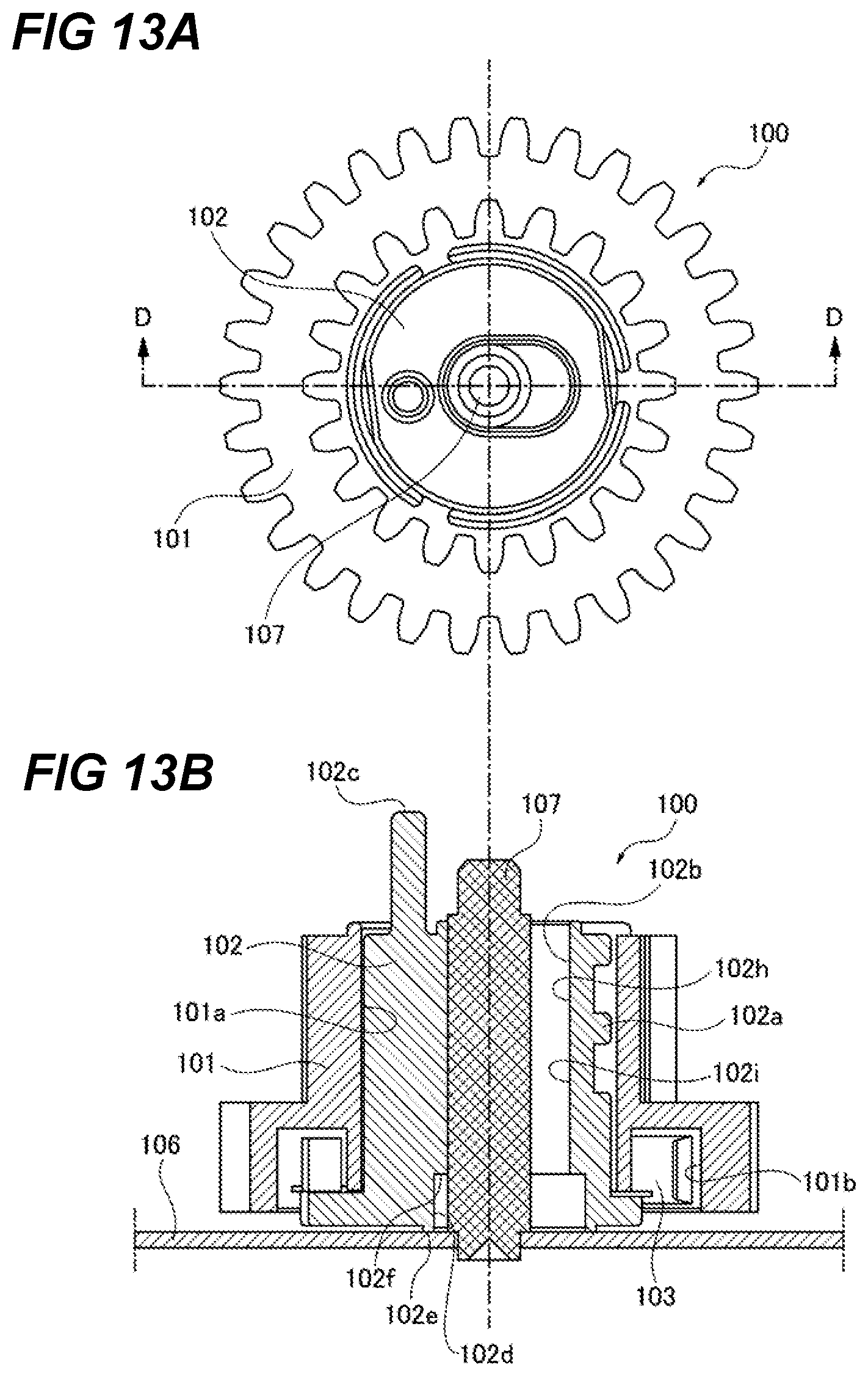 Patent US12104680 Figure 13 – Drive transmission device, fixing device, and image forming apparatus