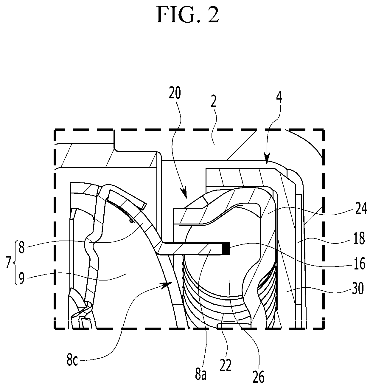 Patent US12104683 Figure 2 – Torque converter